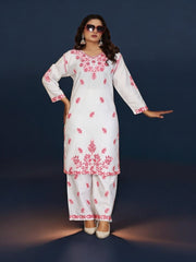 Traditional Kurti set by Saree Ghor Charlotte, ethnic salwar kameez for women with intricate design and vibrant colors.