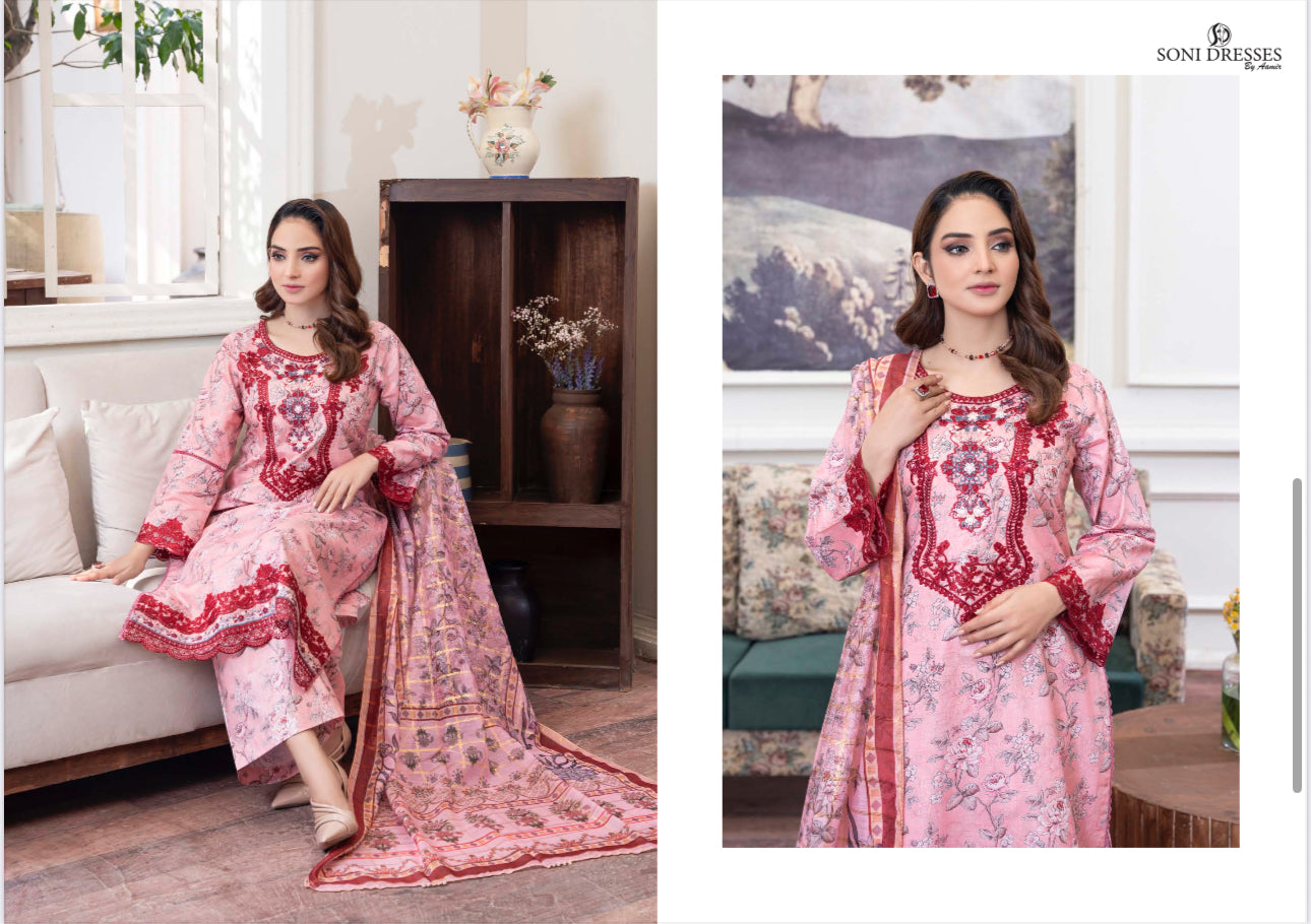 Traditional Pakistani Salwar Kameez by Saree Ghor Charlotte, ethnic wear for women, featuring intricate embroidery and vibrant fabric.
