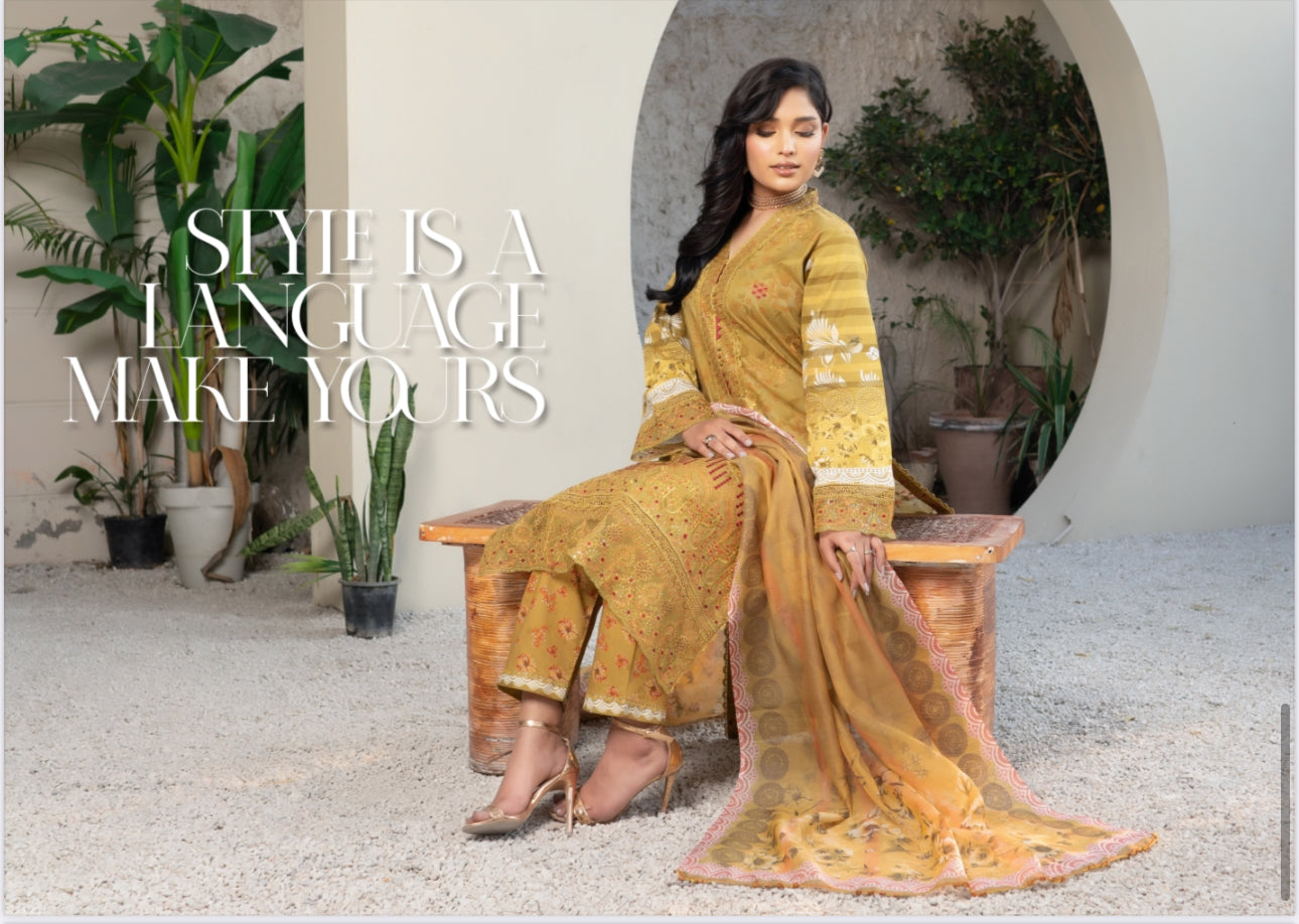 Traditional Pakistani Salwar Kameez by Saree Ghor Charlotte, showcasing vibrant ethnic wear with intricate embroidery for women.