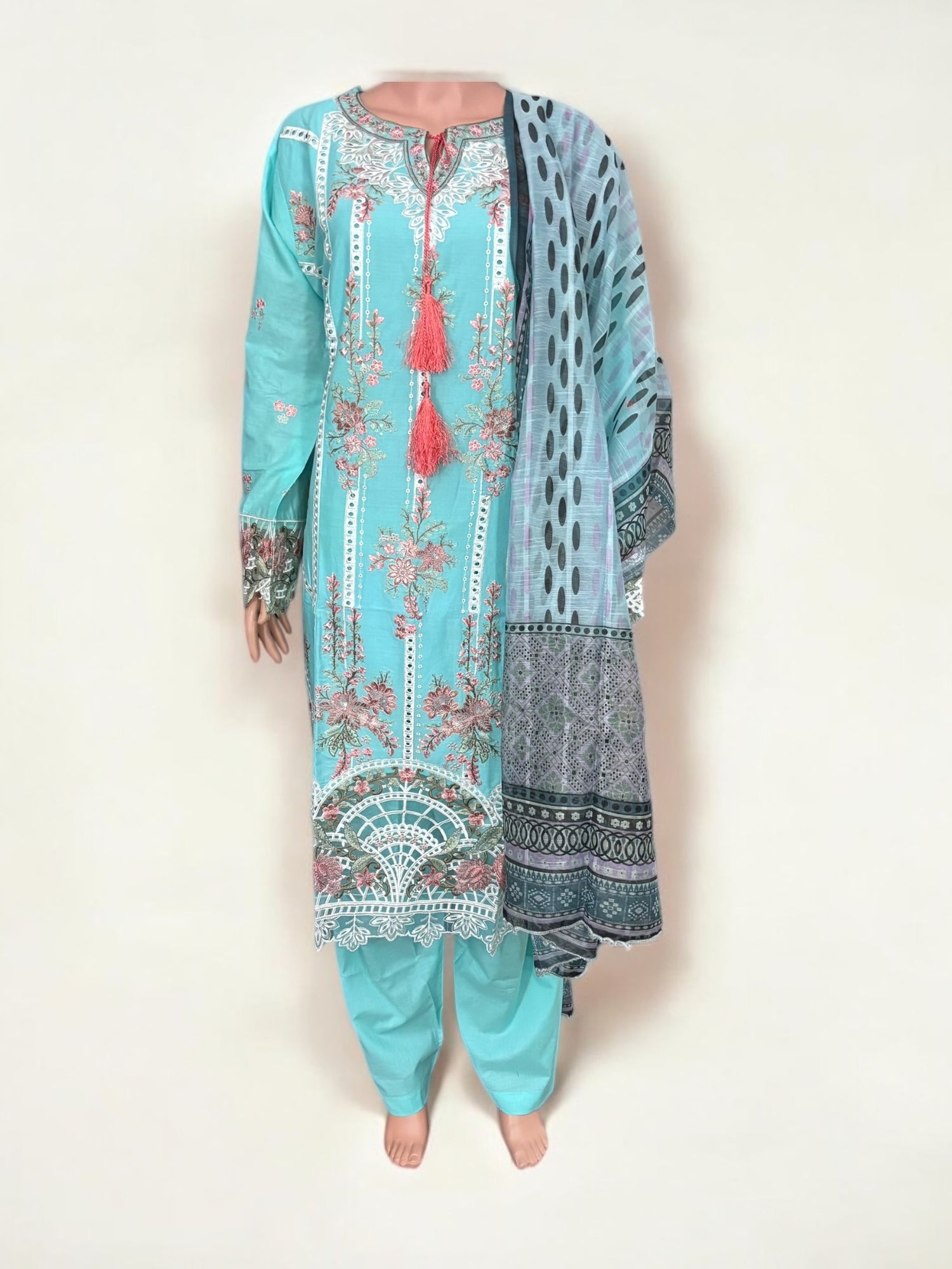 Traditional Pakistani Salwar Kameez – Ethnic Wear for Women-269 - Saree Ghor Charlotte