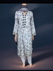 Traditional Pakistani Salwar Kameez by Saree Ghor Charlotte, ethnic wear for women with intricate embroidery and vibrant fabric.