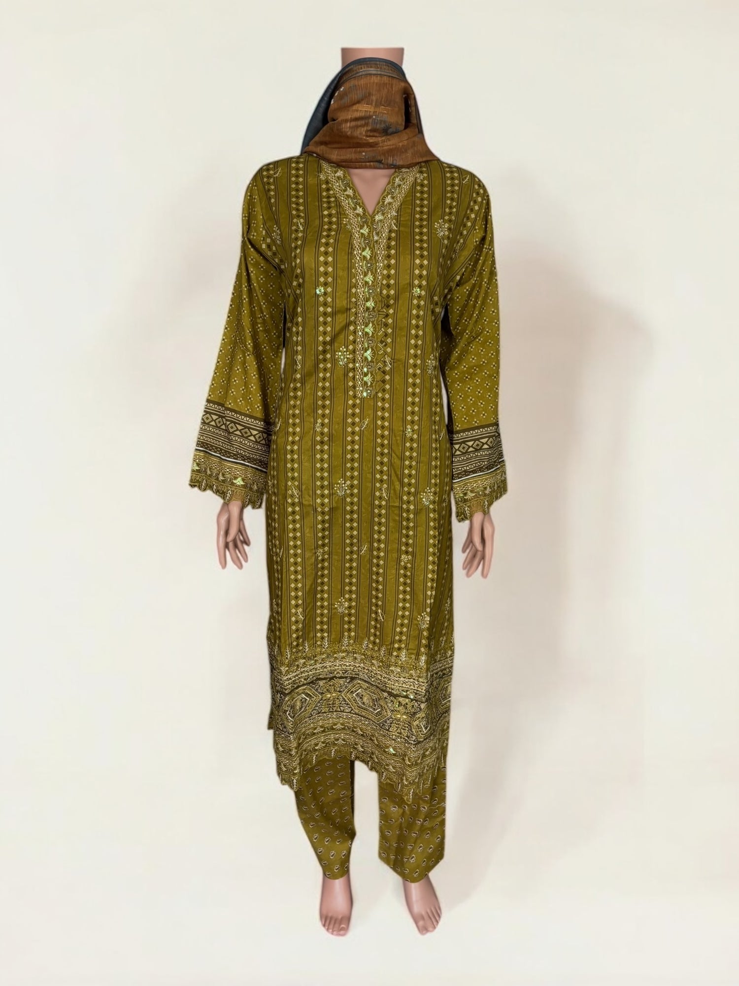 Traditional Pakistani Salwar Kameez – Ethnic Wear for Women-286 - Saree Ghor Charlotte