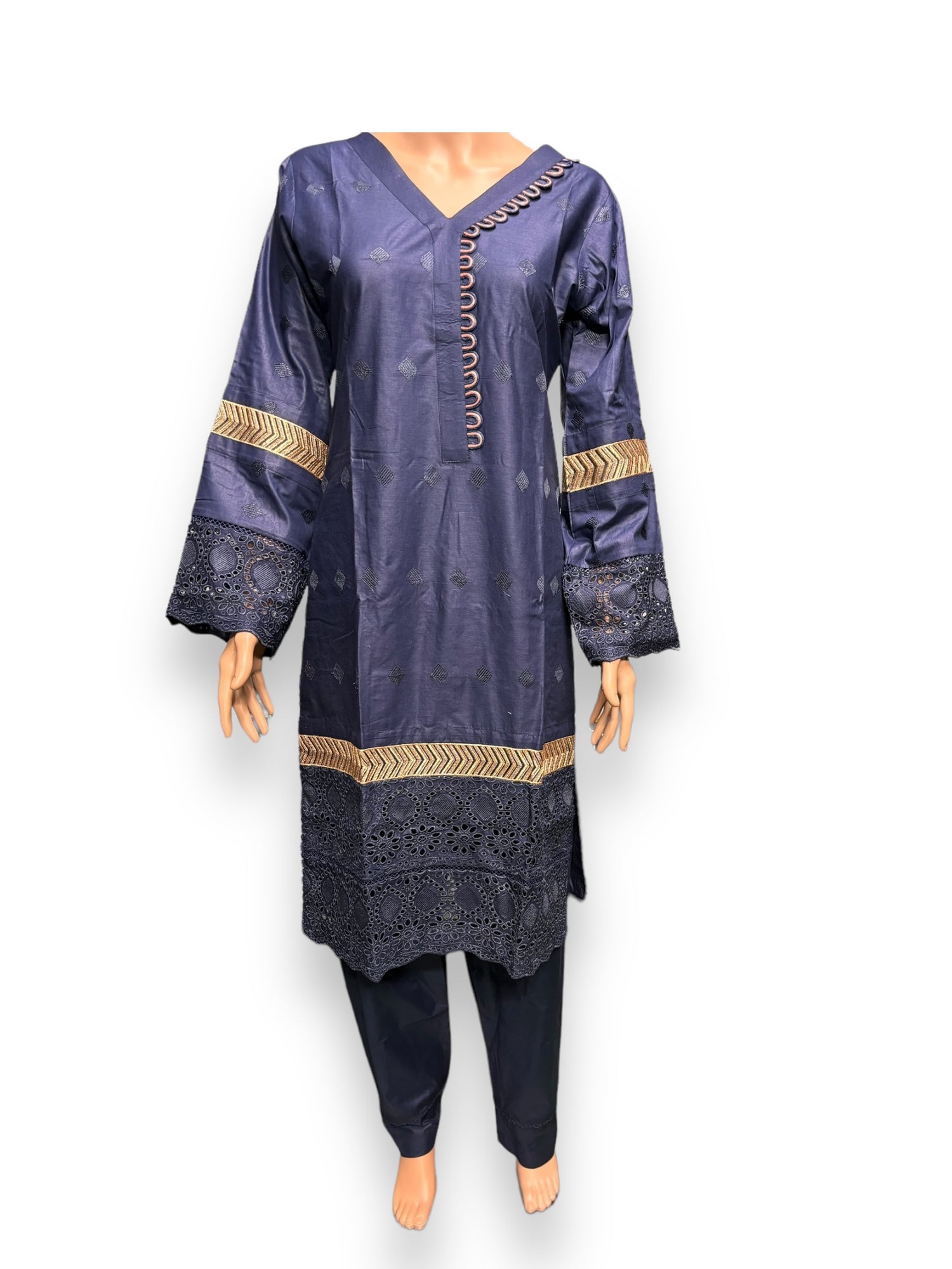 Traditional Salwar Kameez Set-Ethnic Wear for Women - 209 - Saree Ghor Charlotte