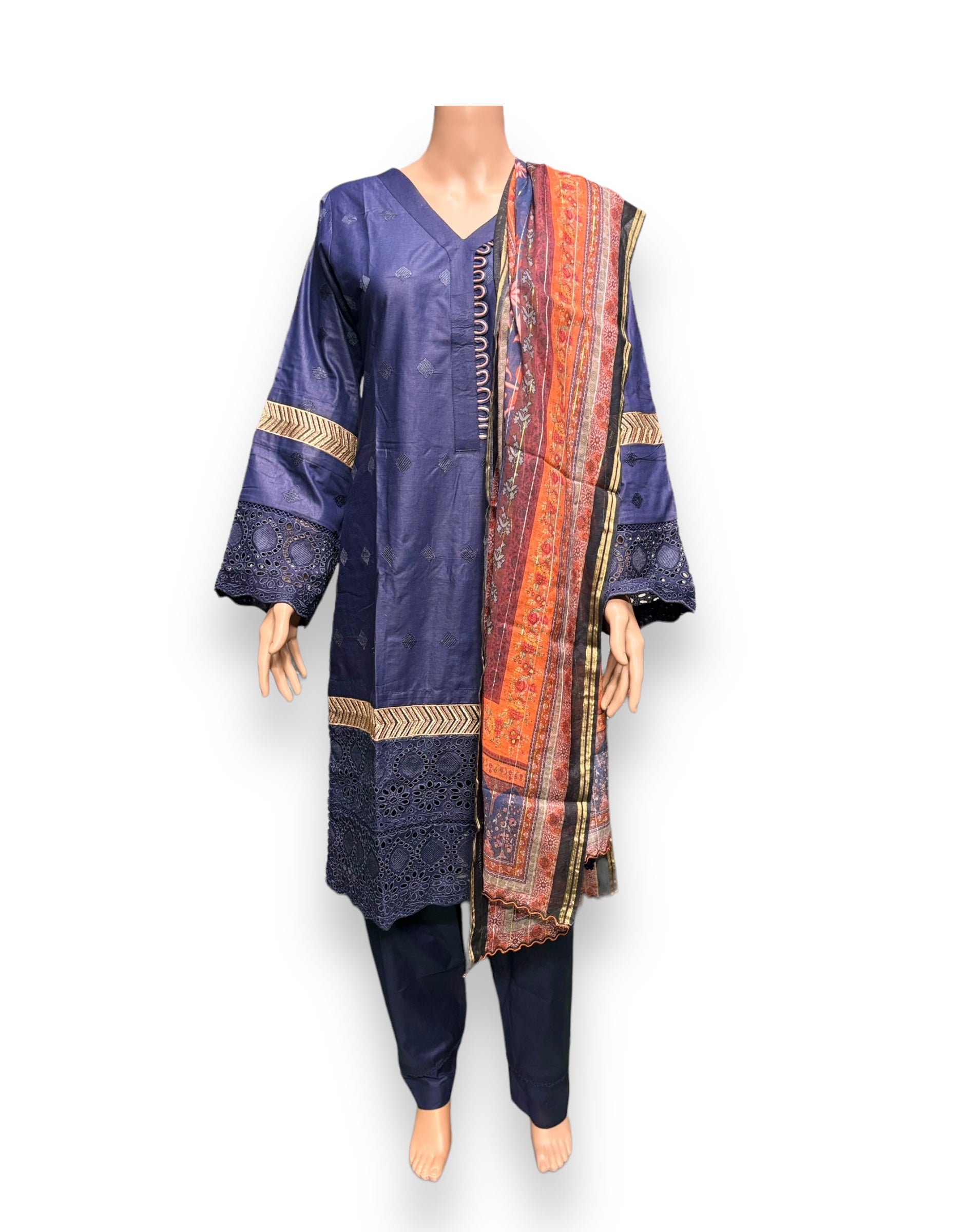 Traditional Saree Ghor Charlotte Salwar Kameez set for women, featuring ethnic wear with intricate design and vibrant fabric.