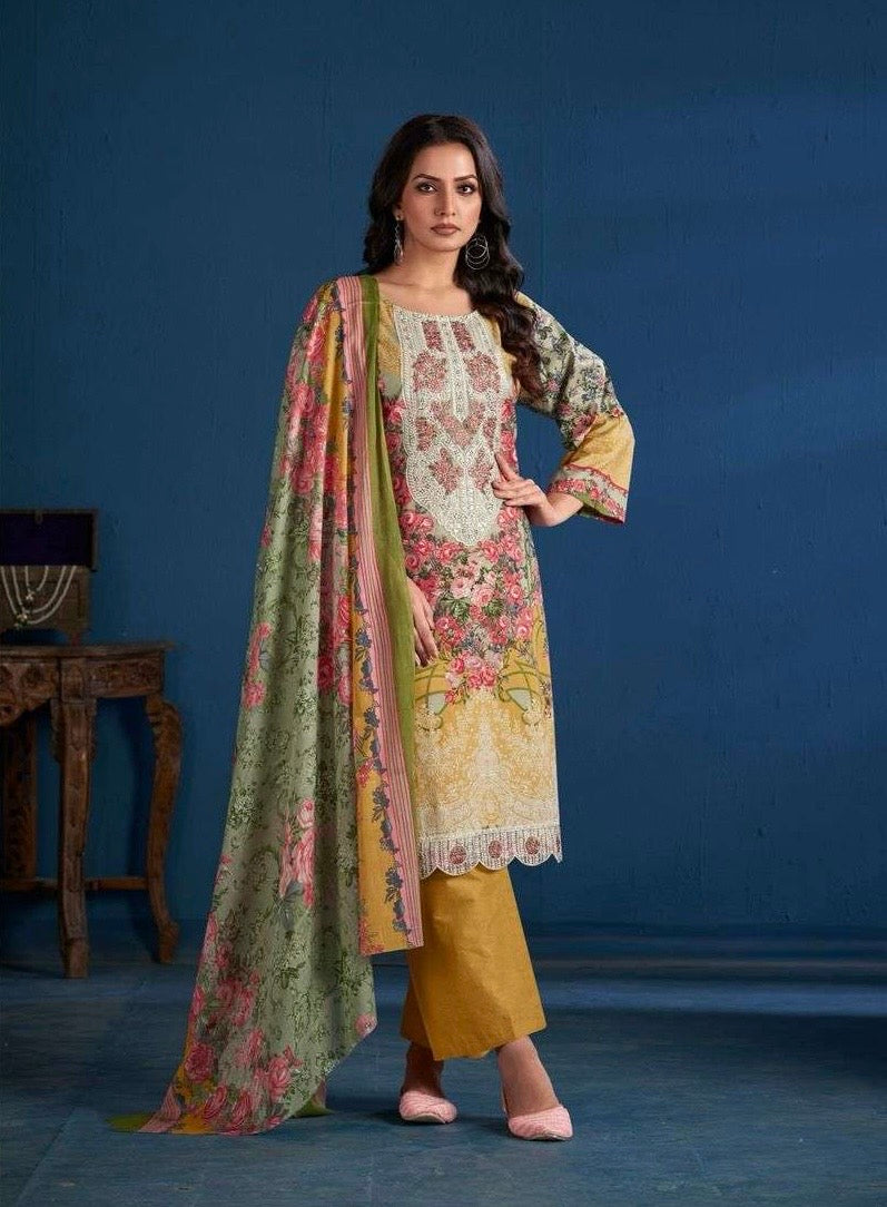 Traditional Salwar Kameez Set – Ethnic Wear for Women- Ju02 - Saree Ghor Charlotte