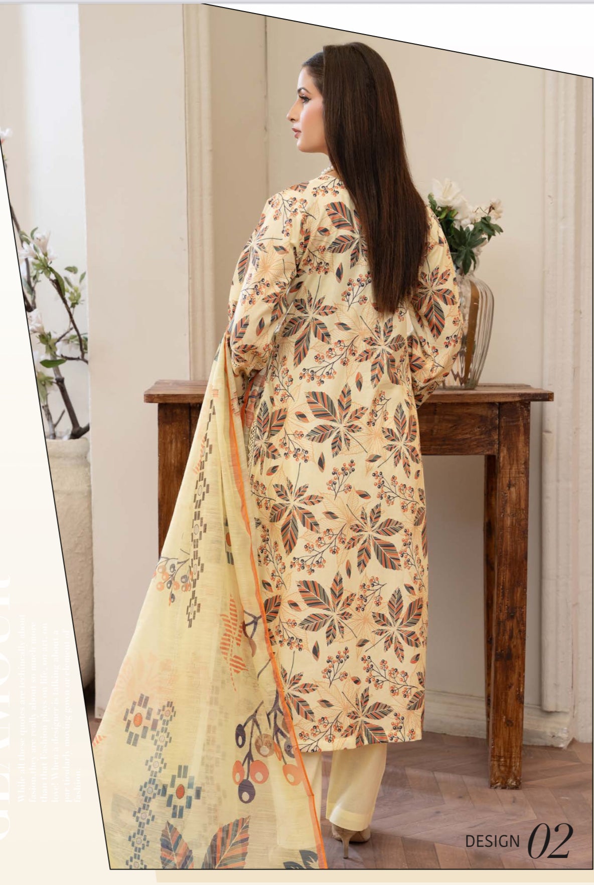 Pakistani Salwar Kameez set by Saree Ghor Charlotte featuring traditional ethnic wear for women, with vibrant fabric and intricate design.