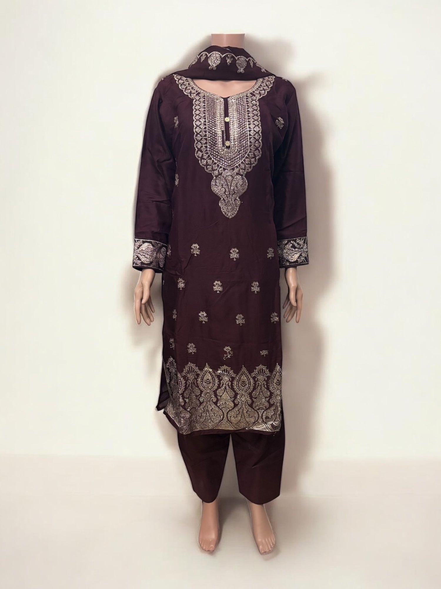 Traditional Salwar Kameez Set – Ethnic Wear for Women- S02 - Saree Ghor Charlotte