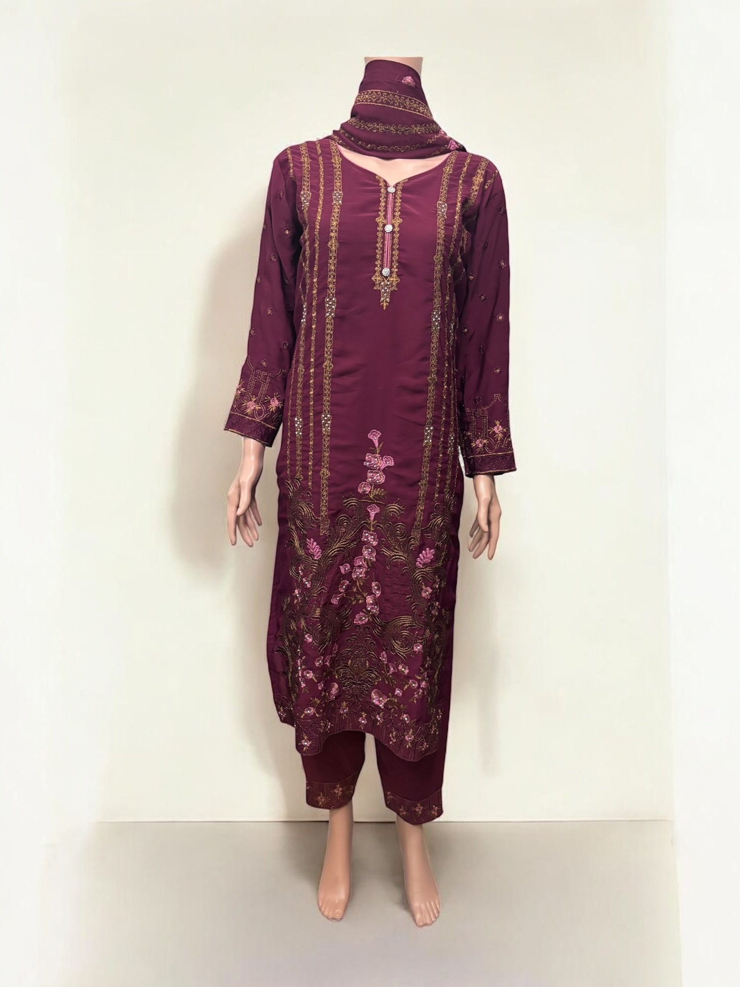 Traditional Salwar Kameez Set – Ethnic Wear for Women- S05 - Saree Ghor Charlotte