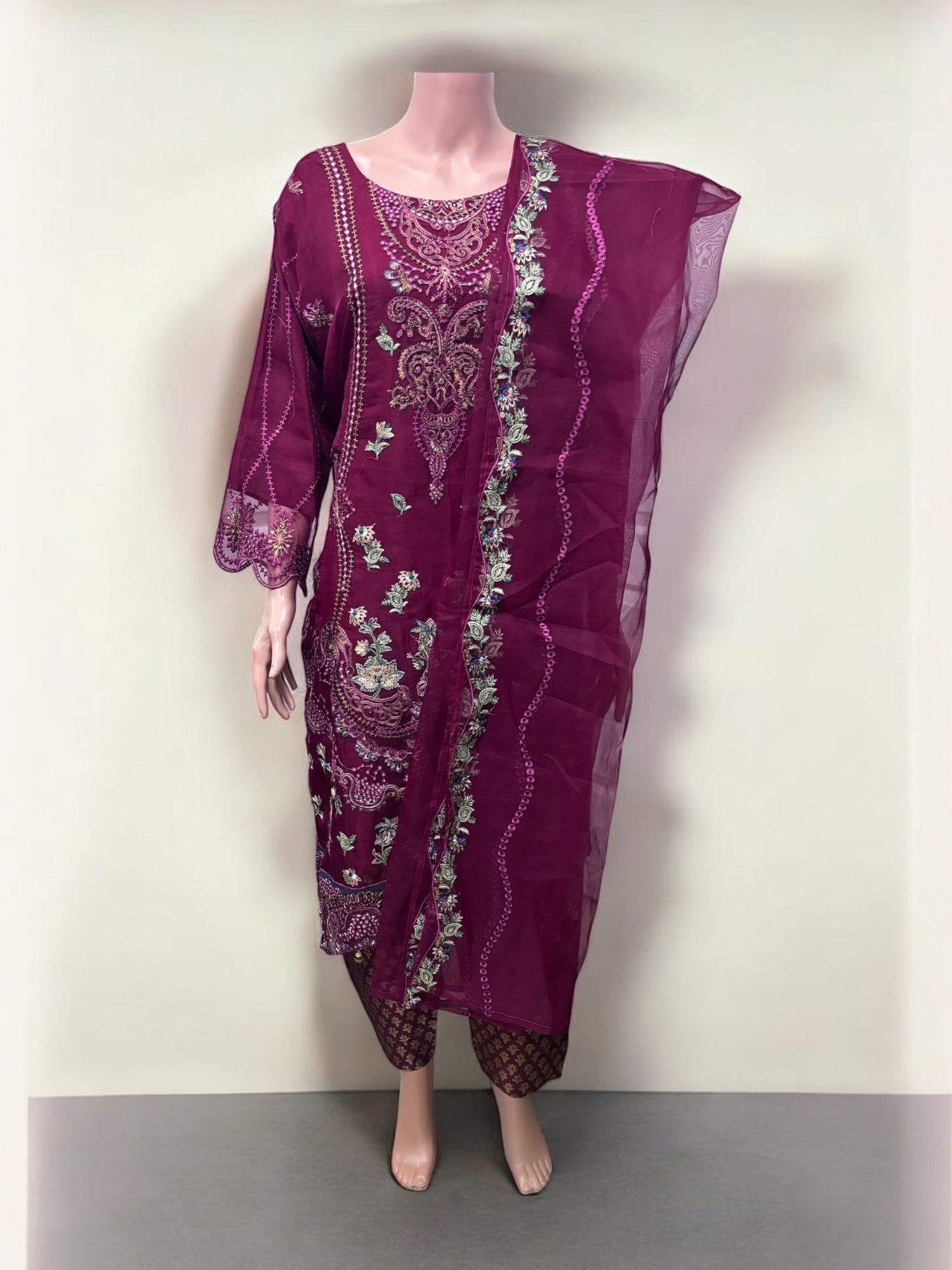 Traditional Salwar Kameez Set – Ethnic Wear for Women- S08 - Saree Ghor Charlotte