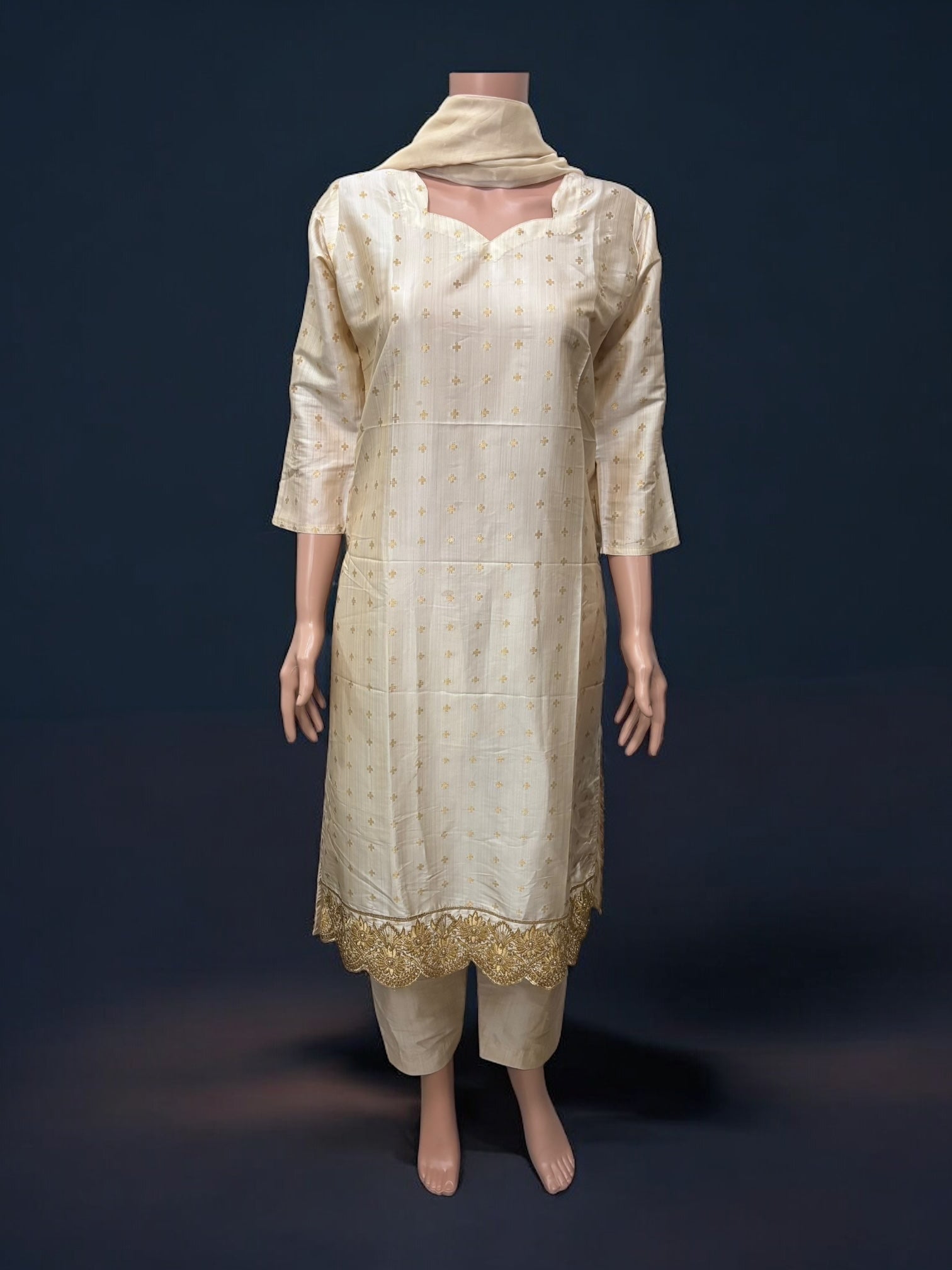 Traditional Saree Ghor Charlotte Salwar Kameez set for women, featuring vibrant ethnic wear with intricate patterns and matching dupatta.
