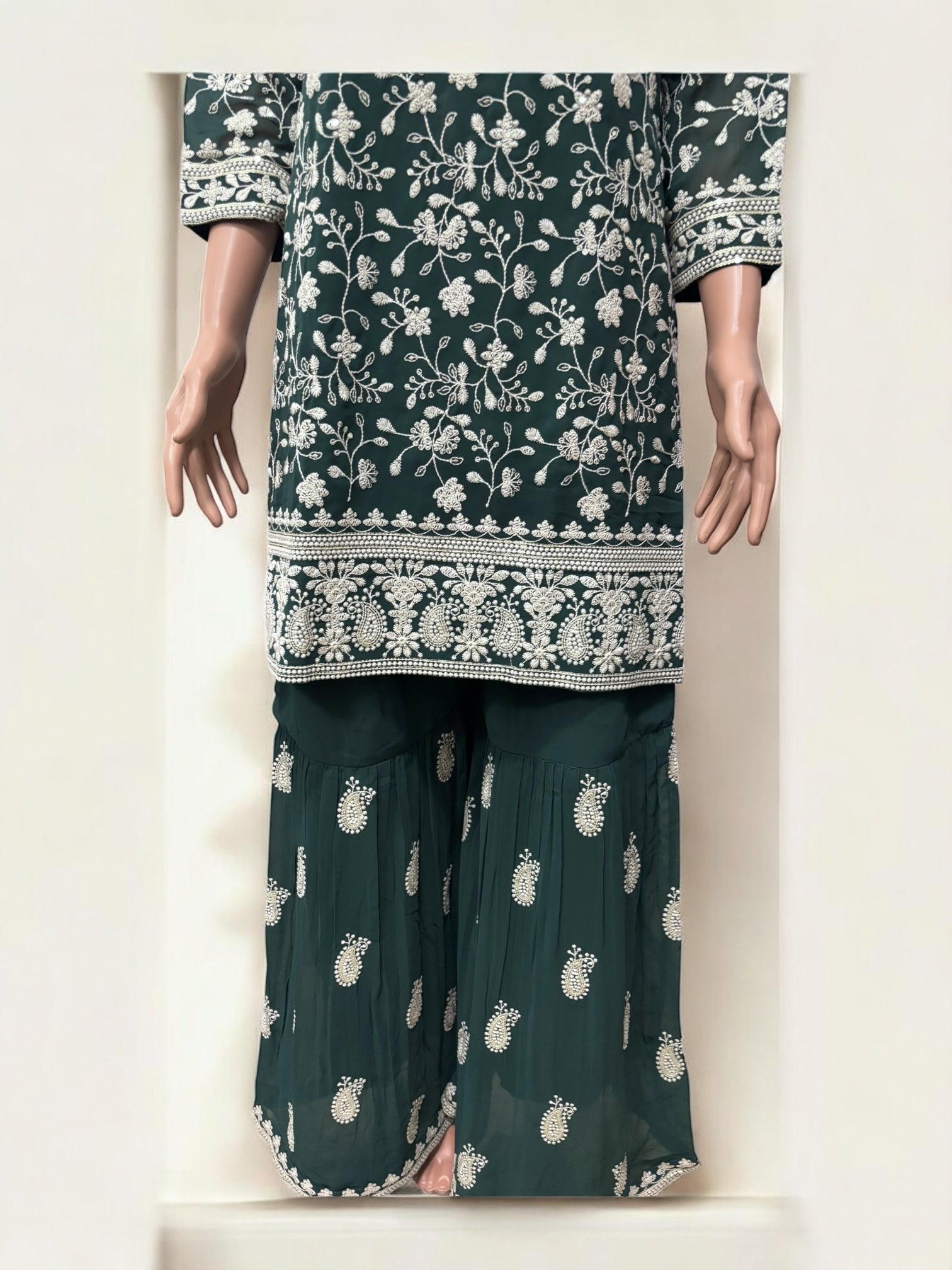 Traditional Saree Ghor Charlotte Salwar Kameez set for women, featuring vibrant ethnic wear with intricate designs and comfortable fabric.