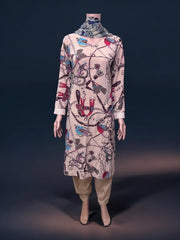 Traditional Saree Ghor Charlotte Salwar Kameez set for women, featuring intricate ethnic embroidery and vibrant fabric.