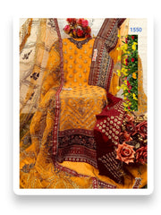 Traditional designer Salwar Kameez suit by Saree Ghor Charlotte, ethnic wear for women with intricate patterns and vibrant colors.