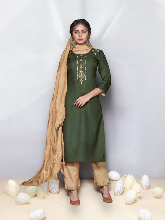 Traditional Salwar Kameez Suit -Ethnic Wear for Women- 03 - Saree Ghor Charlotte