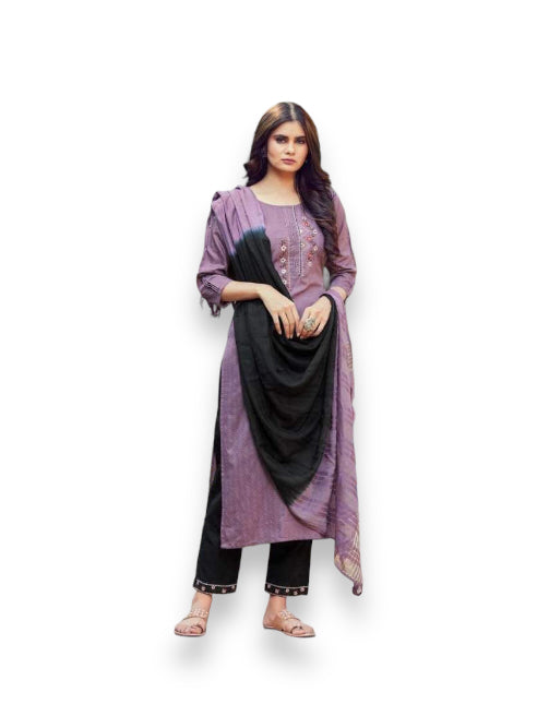 Blue Hills Haseena viscose salwar kameez by Saree Ghor Charlotte, elegant festive dress with intricate embroidery and vibrant colors.