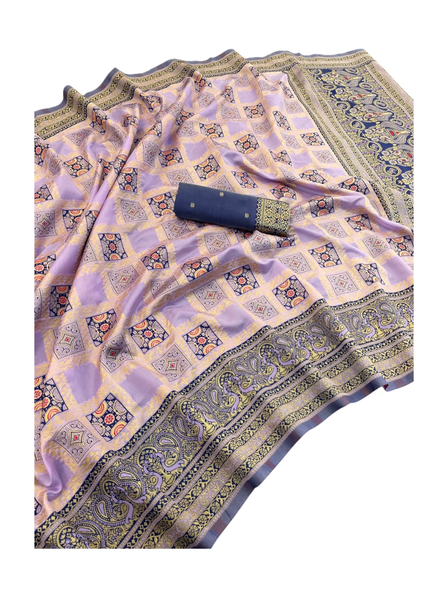 Art Silk Traditional Designer Saree, Cultural Wear for Women, 316 - Saree Ghor Charlotte