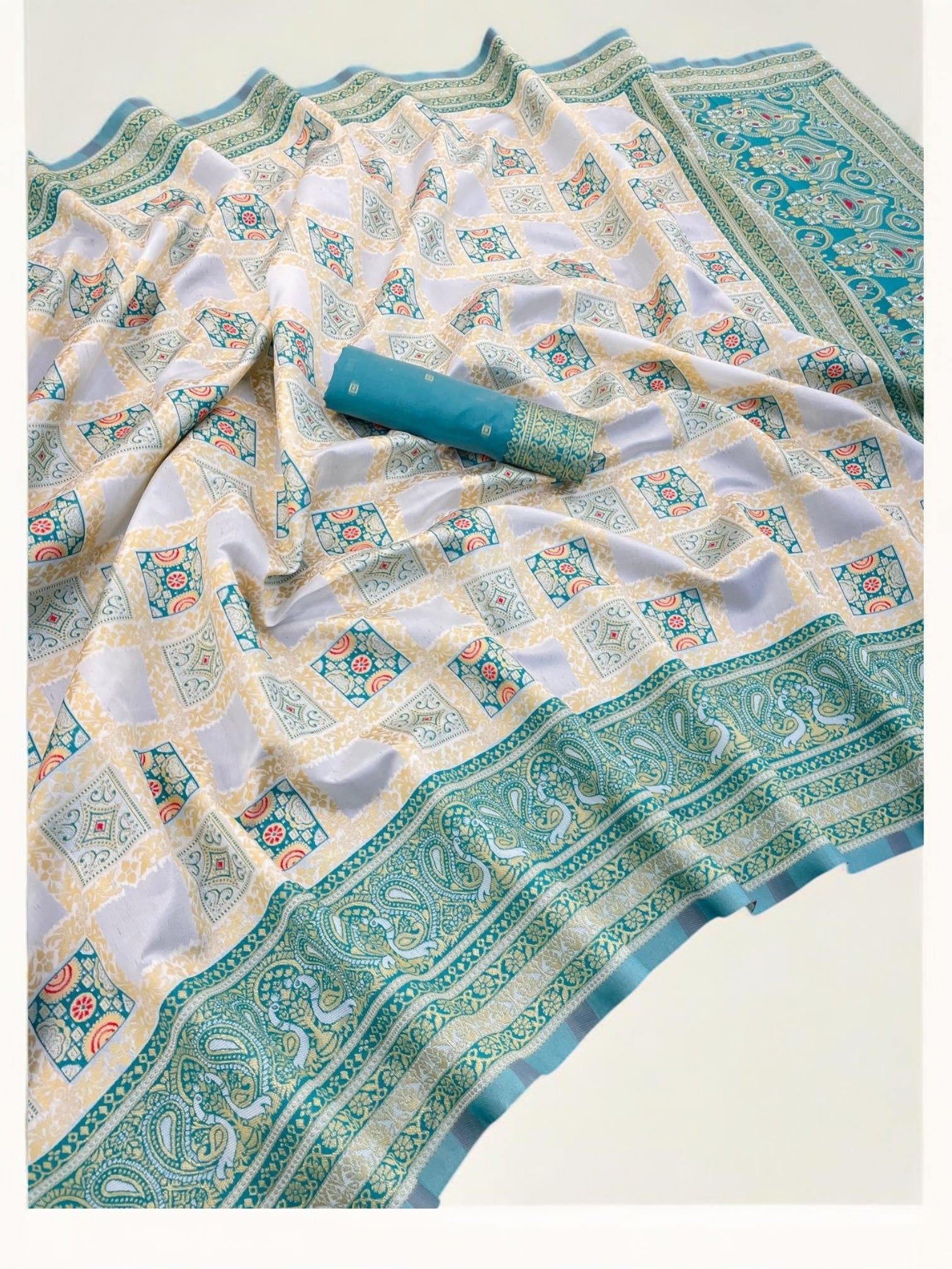 Art Silk Traditional Designer Saree, Cultural Wear for Women, 317 - Saree Ghor Charlotte