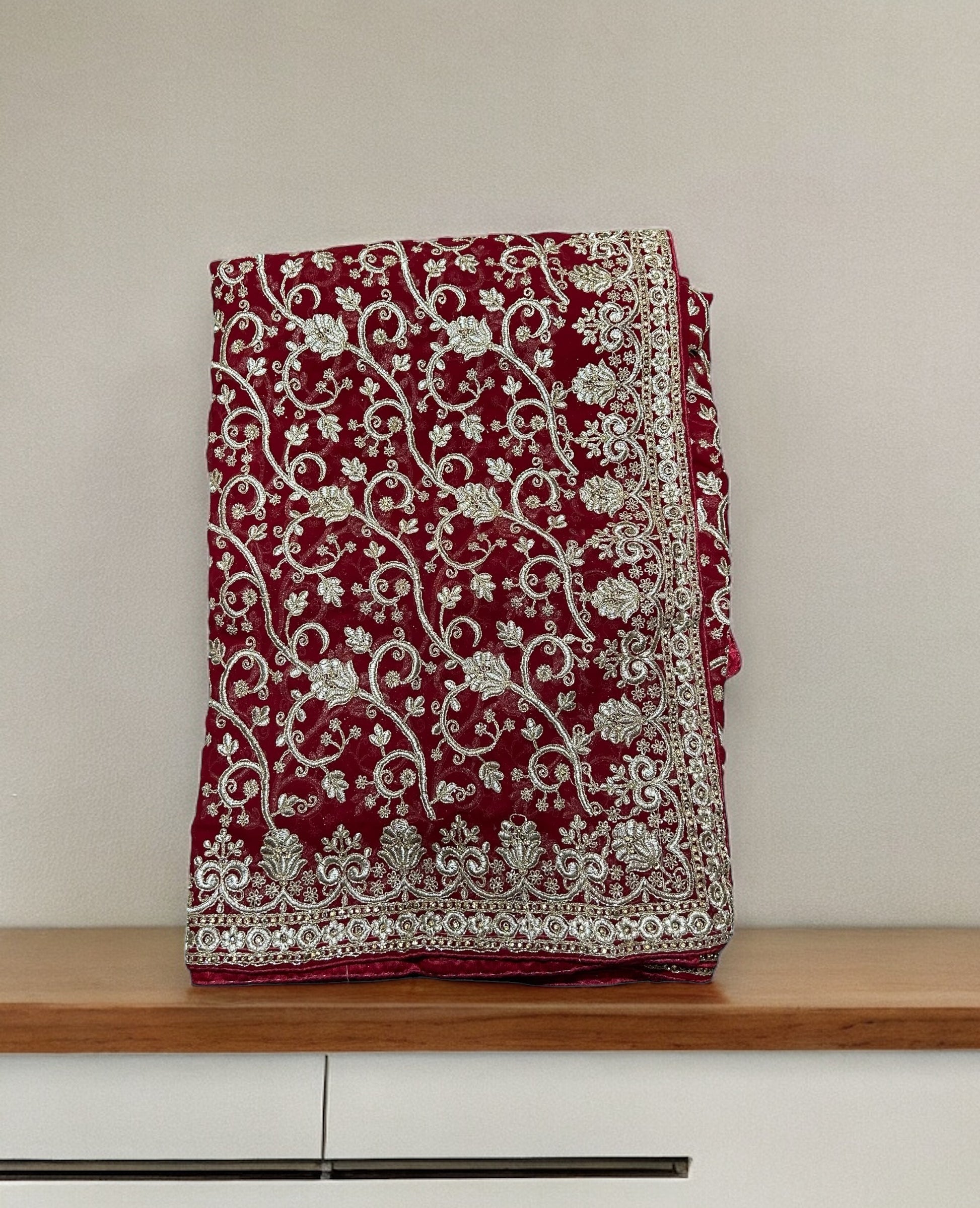 Designer Party Wear Saree, Indian Cultural Wear for Women - Saree Ghor Charlotte