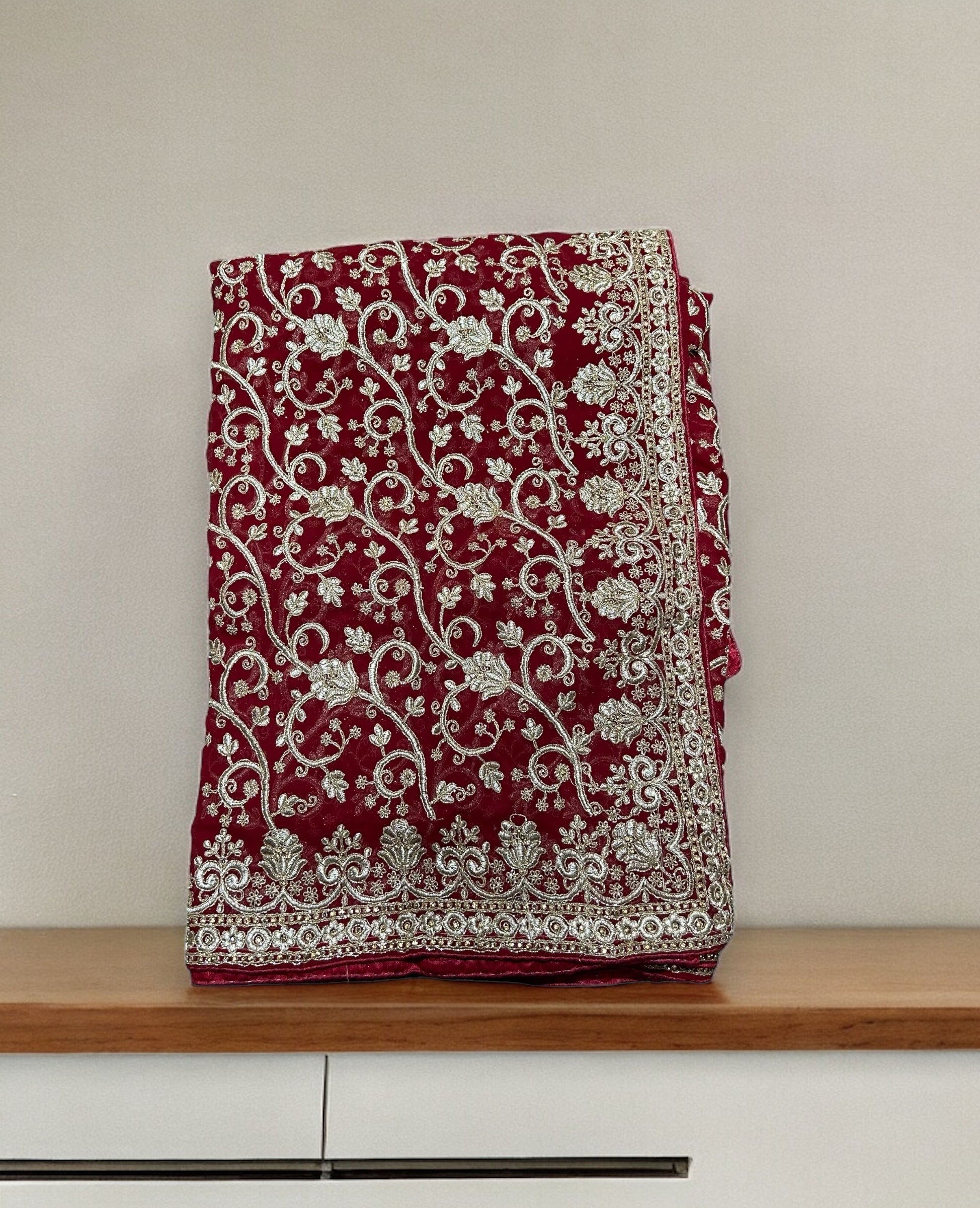 Designer Party Wear Saree, Indian Cultural Wear for Women - Saree Ghor Charlotte
