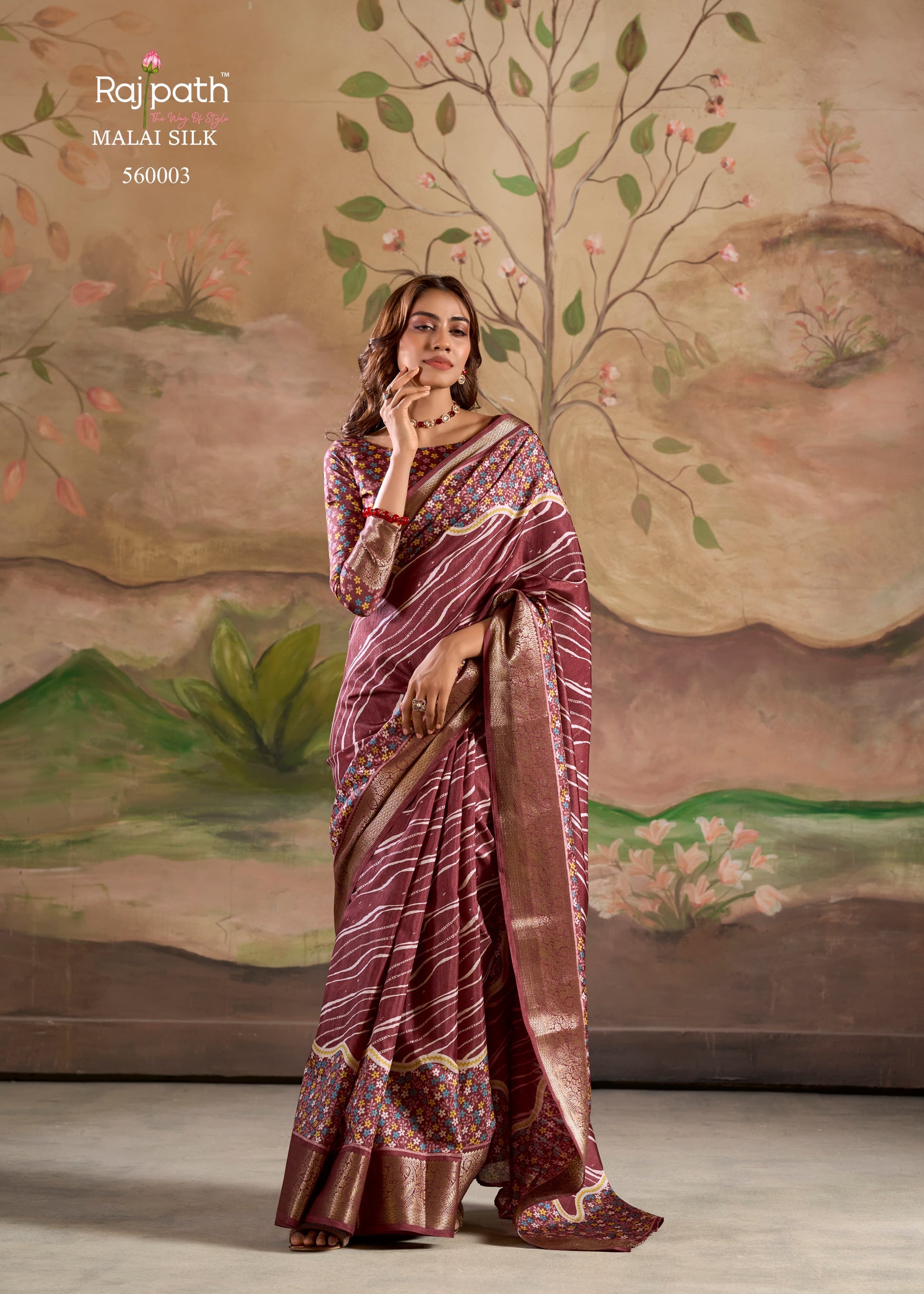 Jamoon Silk Traditional Designer Saree, Cultural Wear for Women, 314 - Saree Ghor Charlotte