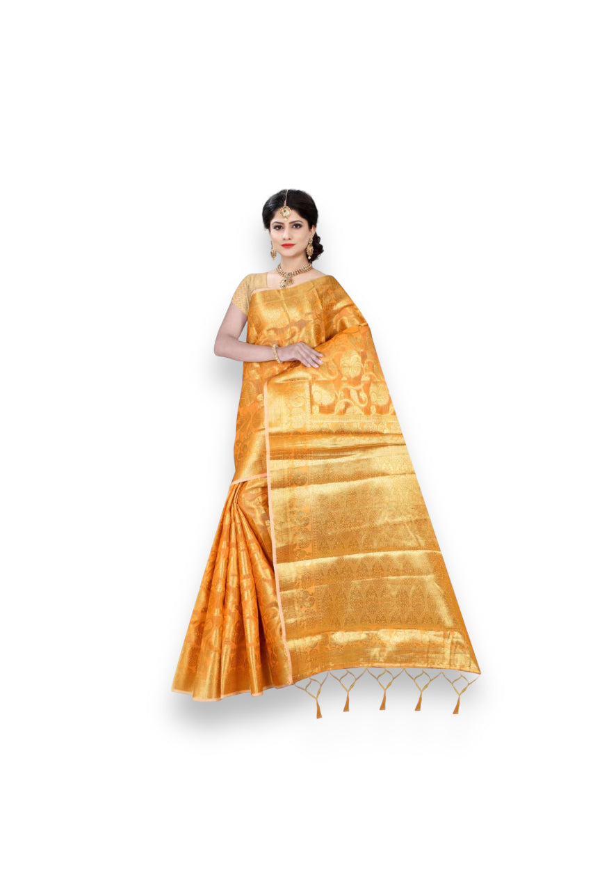 Meesho Silk Traditional Designer Saree , Cultural Wear for Women,06 - Saree Ghor Charlotte