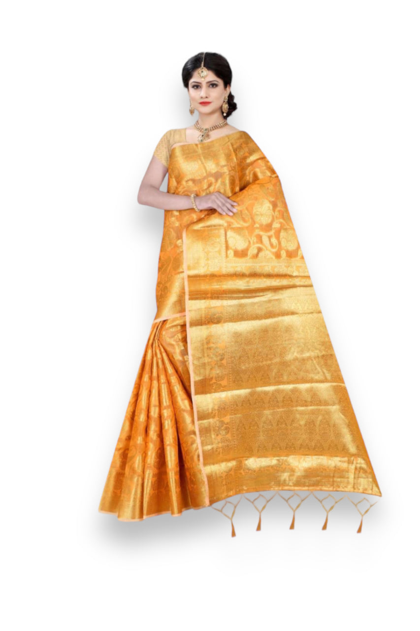 Meesho Silk Traditional Designer Saree - Ethnic Wear for Women-06 - Saree Ghor Charlotte