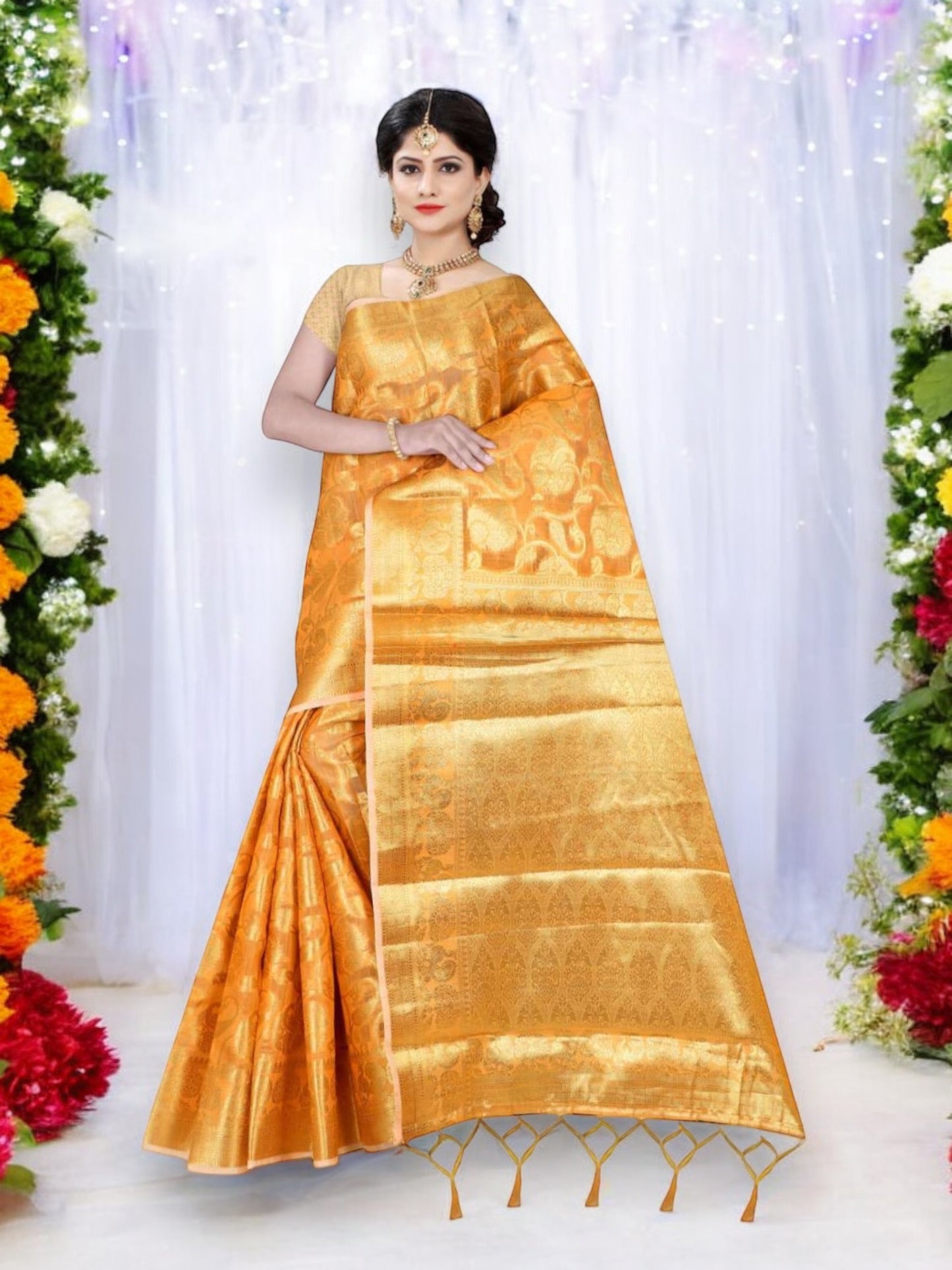 Meesho Silk Traditional Designer Saree - Ethnic Wear for Women-06 - Saree Ghor Charlotte