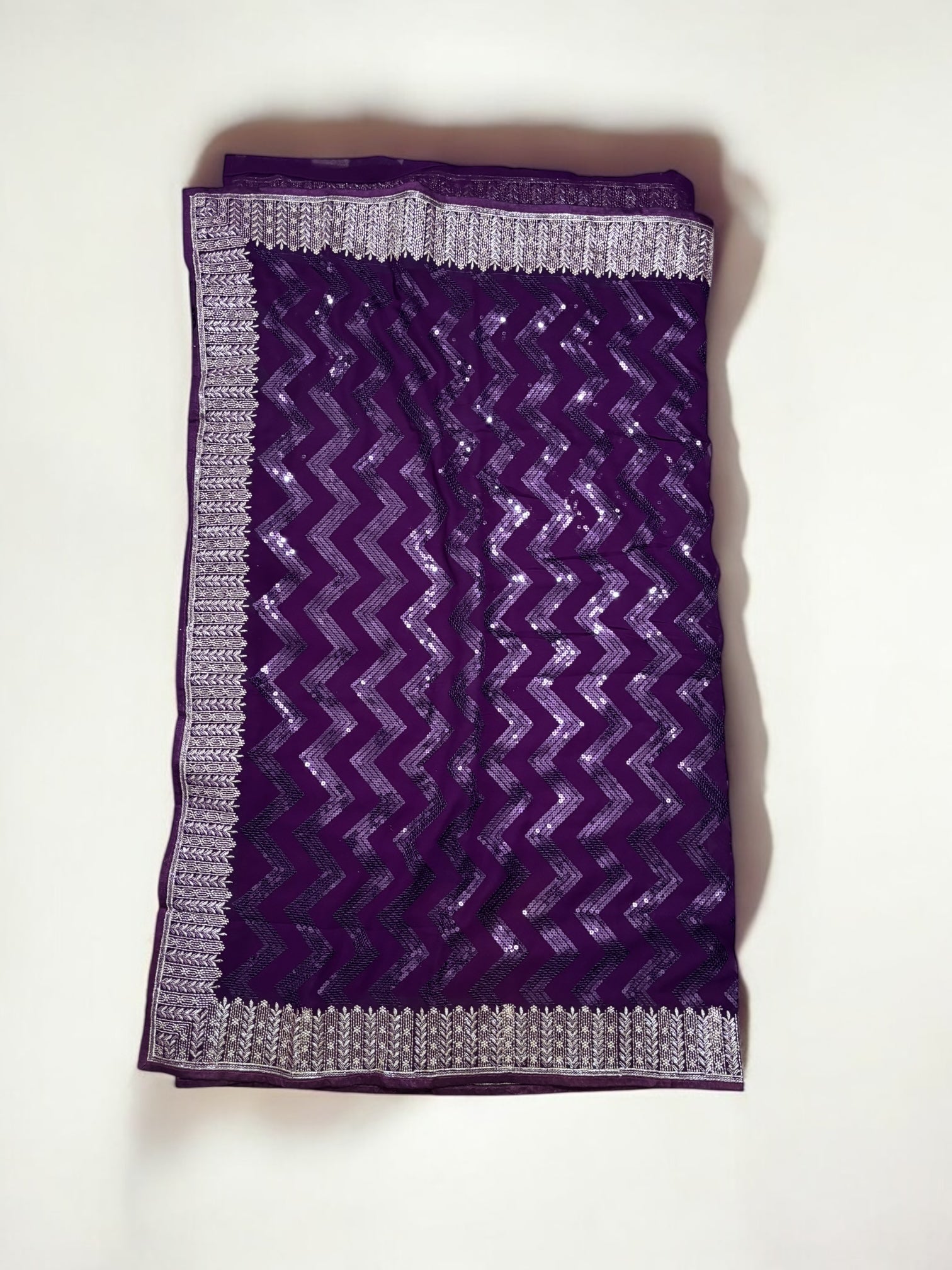 Purple Traditional Designer Saree with Ready Blouse– Cultural Wear for Women, 220 - Saree Ghor Charlotte
