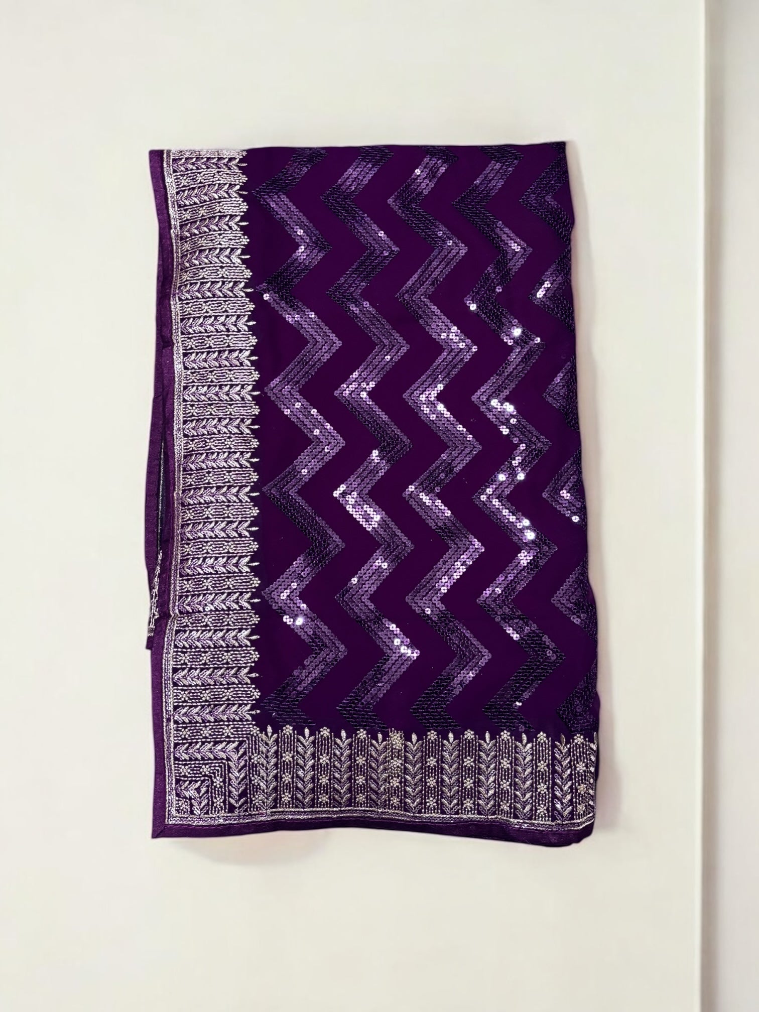 Purple Traditional Designer Saree with Ready Blouse– Cultural Wear for Women, 220 - Saree Ghor Charlotte