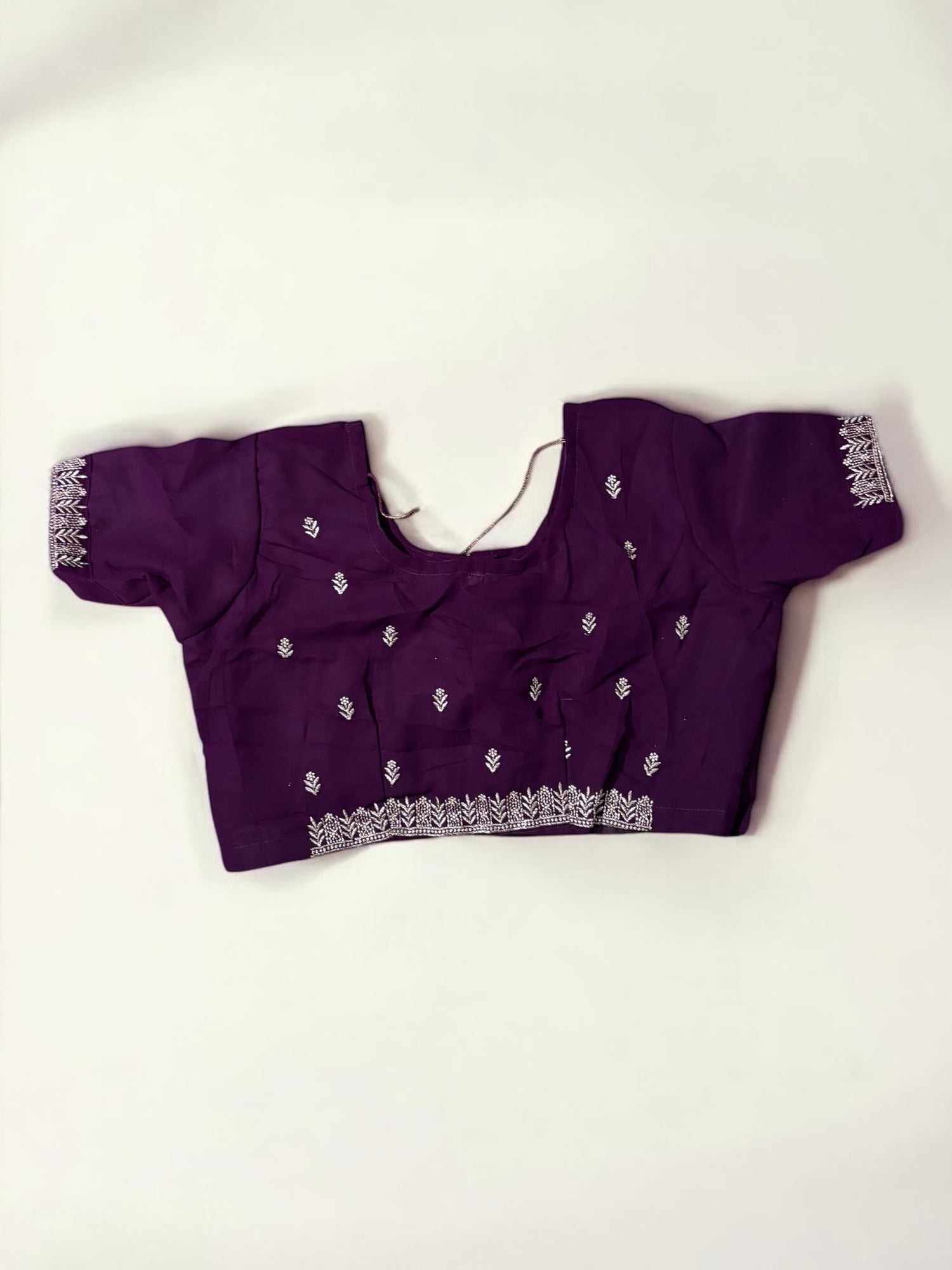 Purple Traditional Designer Saree with Ready Blouse– Ethnic Wear for Women- 220 - Saree Ghor Charlotte