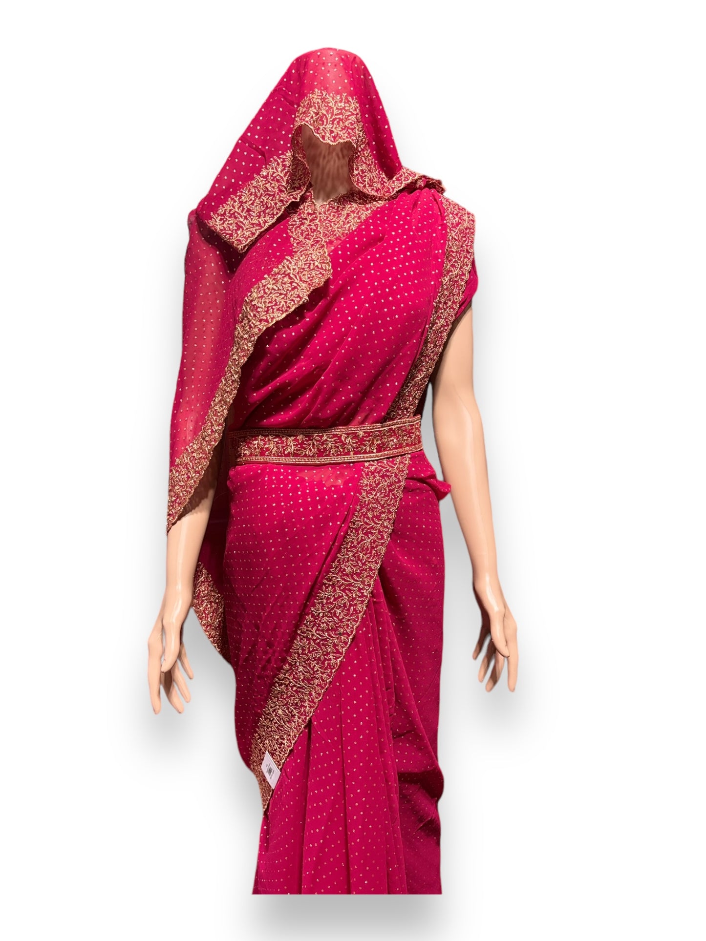Sublime Simplicity: Traditional Designer Saree-Indian Ethnic Wear for Women - Saree Ghor Charlotte