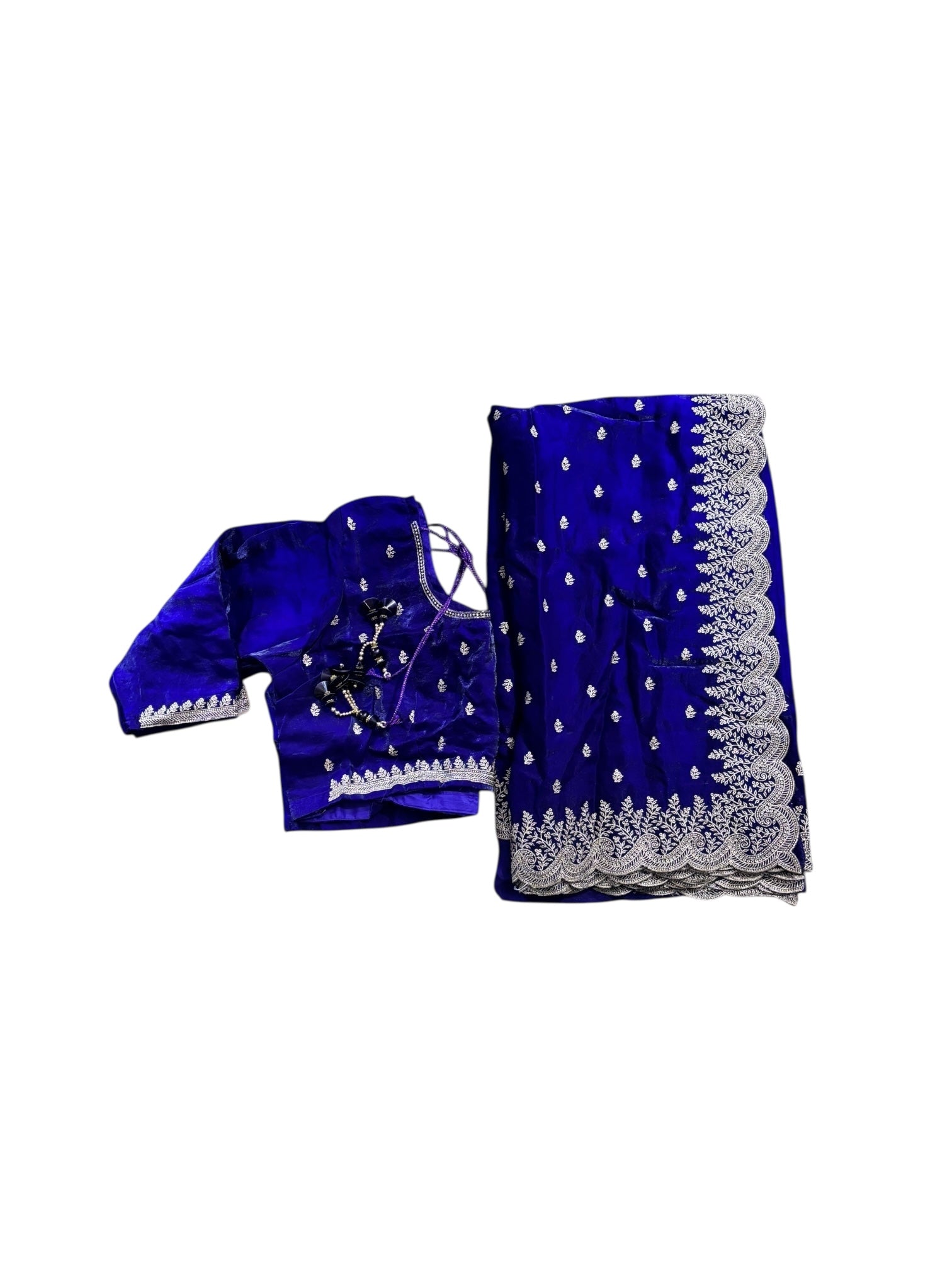 Traditional Designer Saree with Ready Blouse– Cultural Wear for Women, 301 - Saree Ghor Charlotte