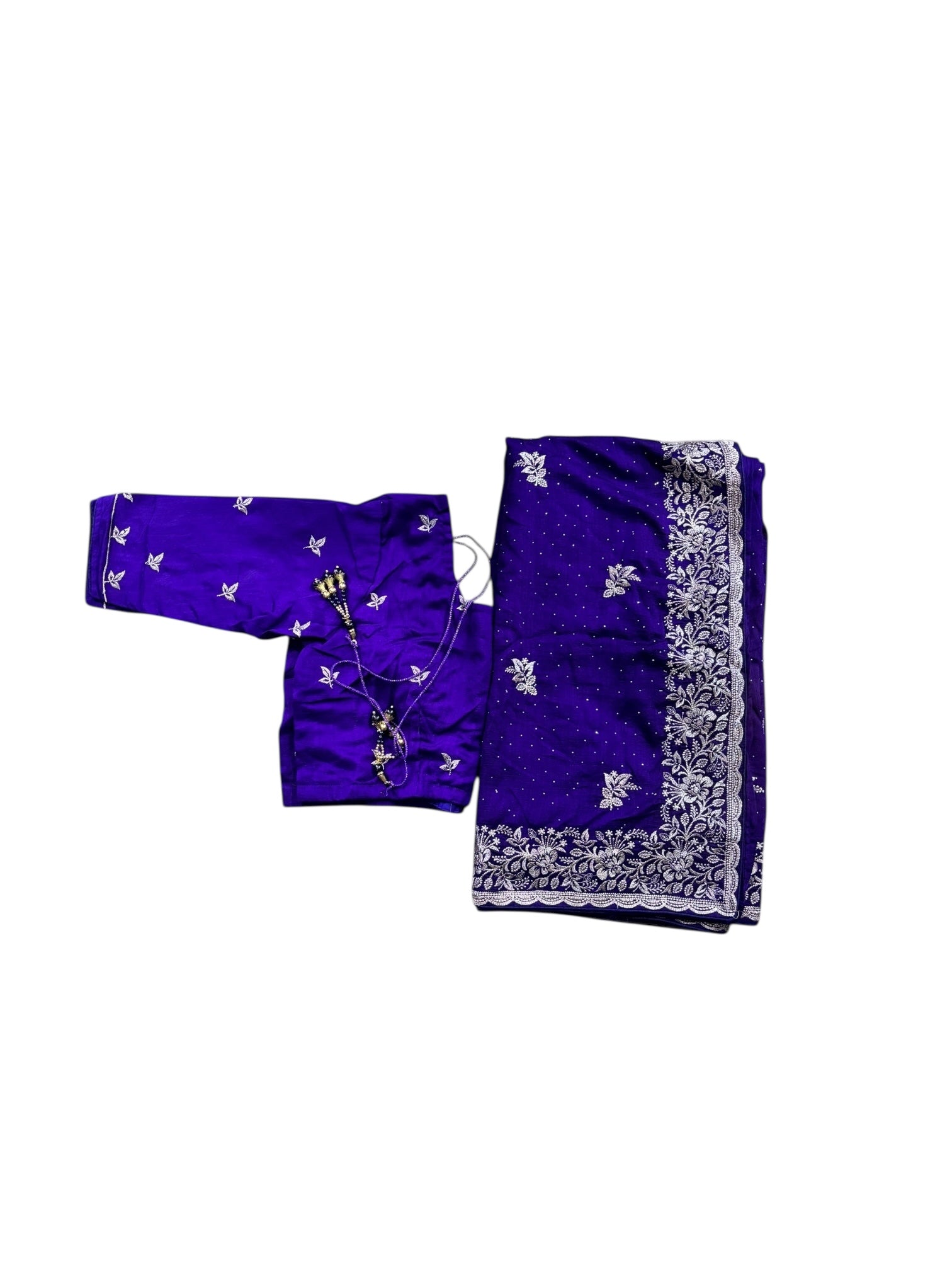 Traditional Designer Saree with Ready Blouse– Cultural Wear for Women, 302 - Saree Ghor Charlotte