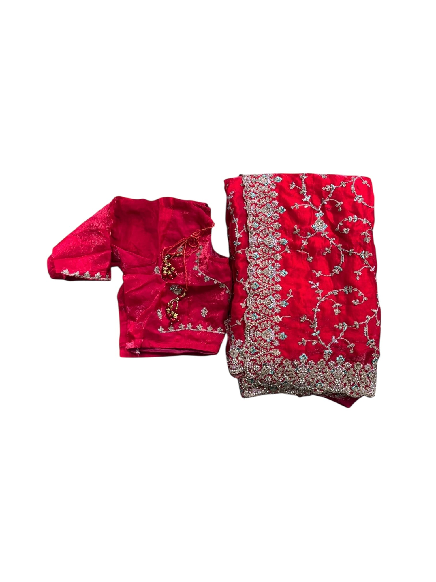 Traditional Designer Saree with Ready Blouse– Cultural Wear for Women, 304 - Saree Ghor Charlotte