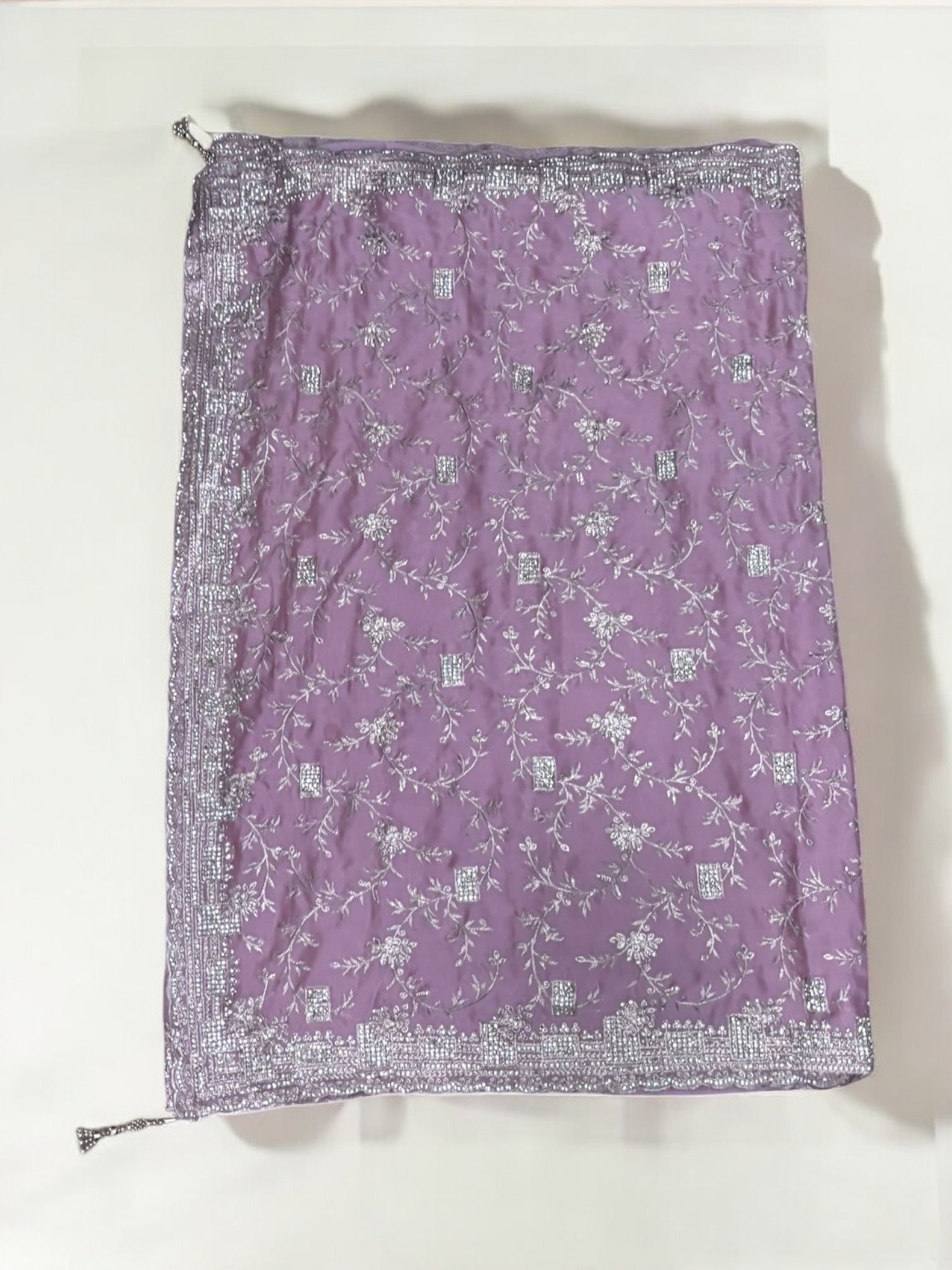 Traditional Heavywork Saree with Ready Blouse– Cultural Wear for Women, S30 - Saree Ghor Charlotte