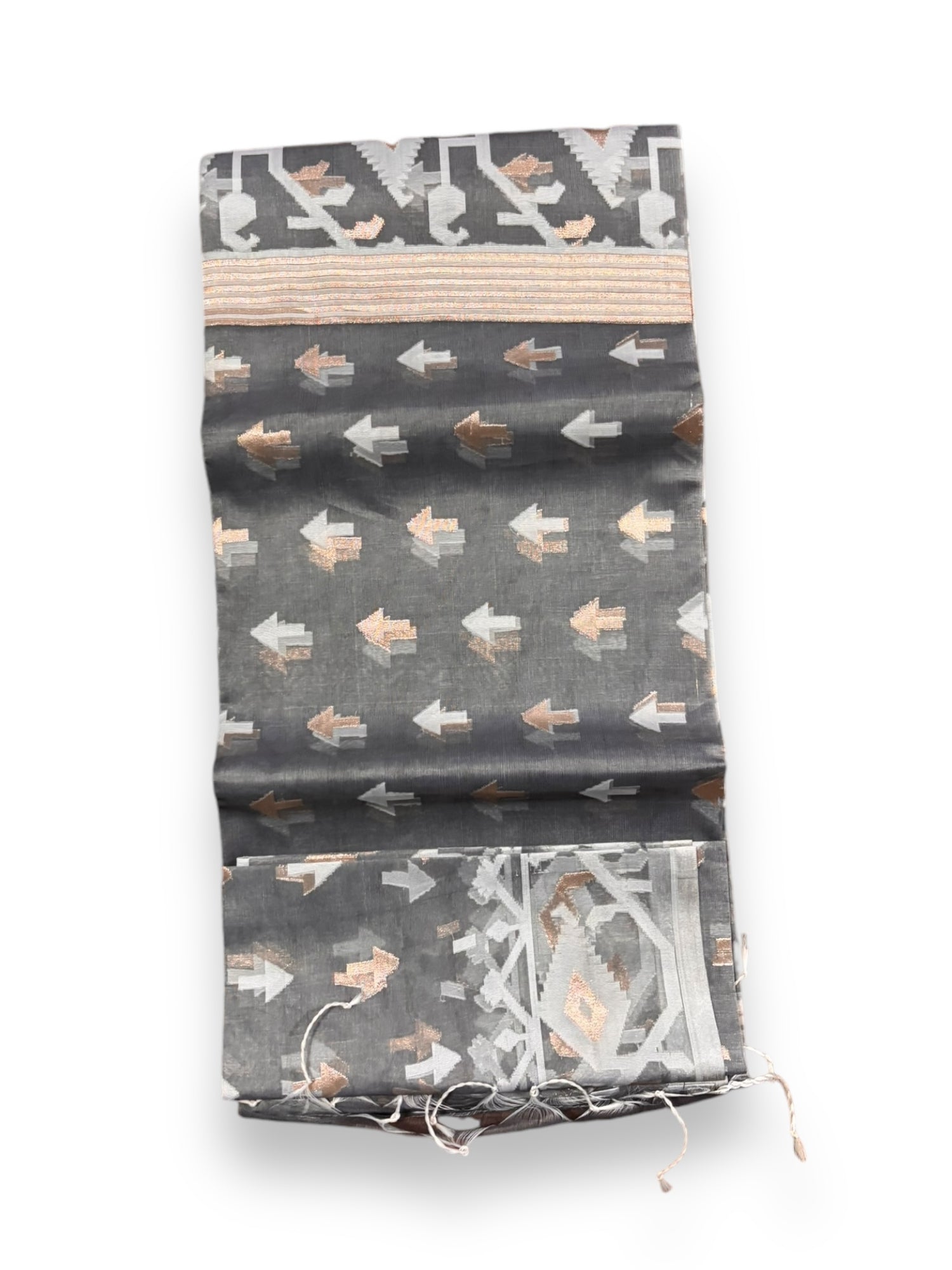 Traditional Masline Organza Saree For Ethnic Look - Indian Ethnic Wear for Women- 11 - Saree Ghor Charlotte