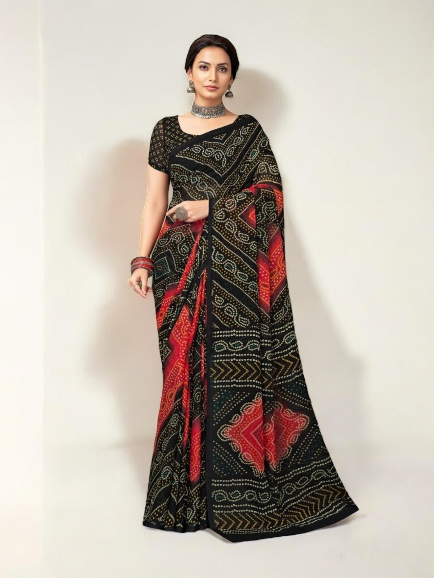 Traditional Saree, Cultural Wear for Women, Ju03 - Saree Ghor Charlotte