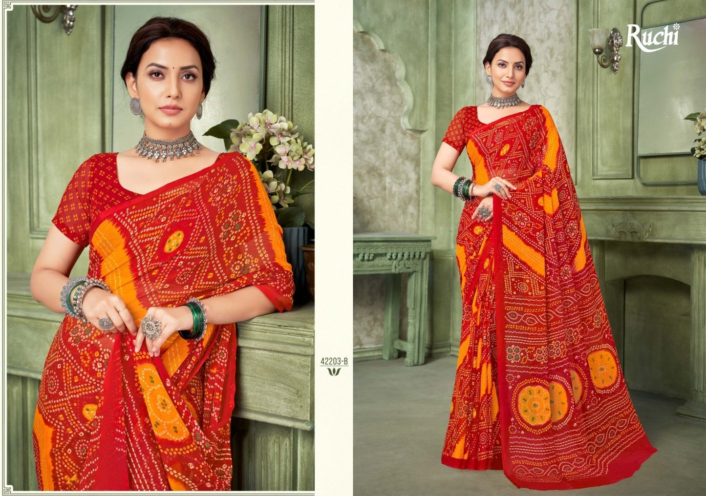 Traditional Saree – Ethnic Wear for Women- Ju05 - Saree Ghor Charlotte