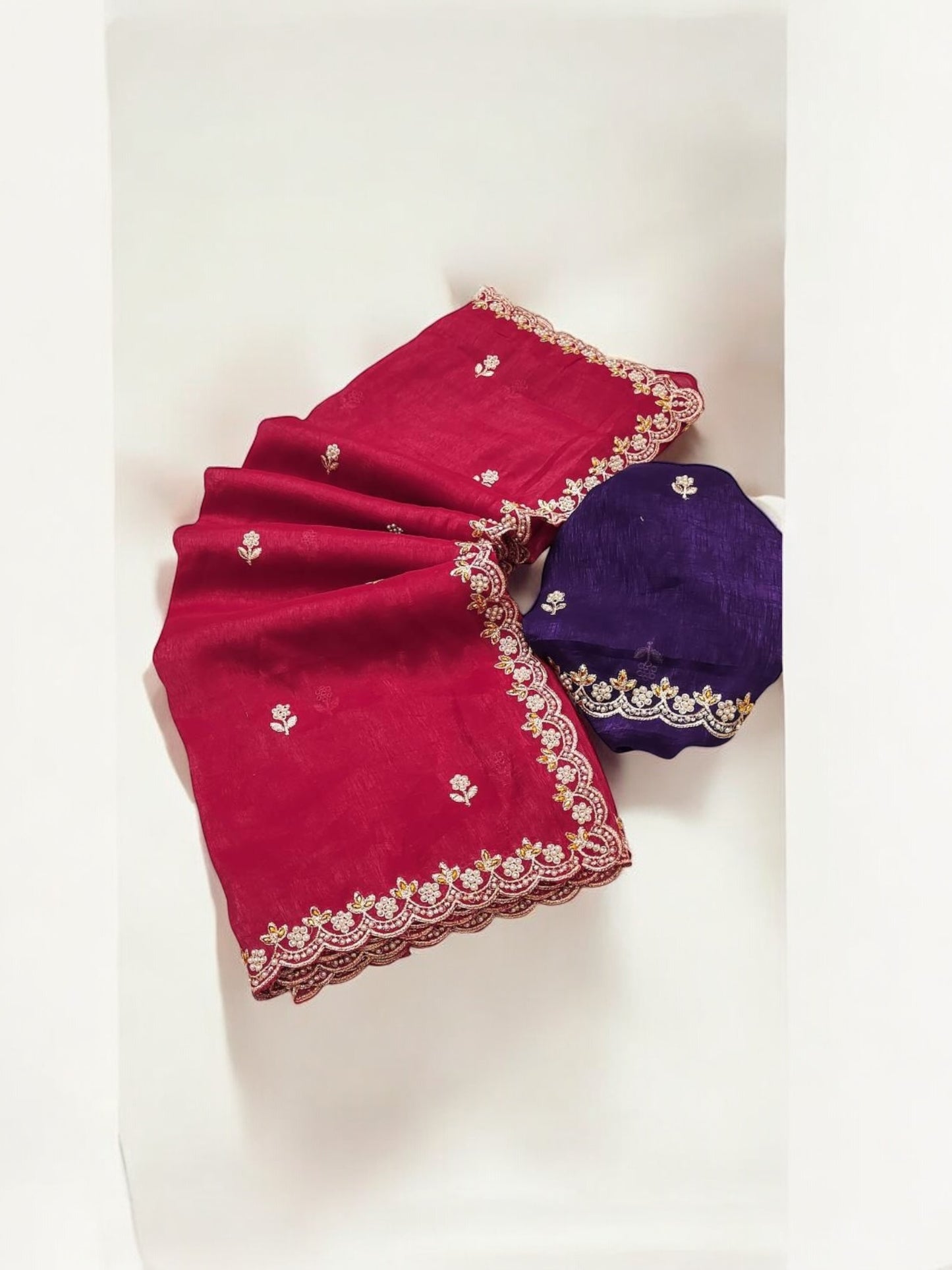 Traditional Saree – Ethnic Wear for Women- Ju06 - Saree Ghor Charlotte