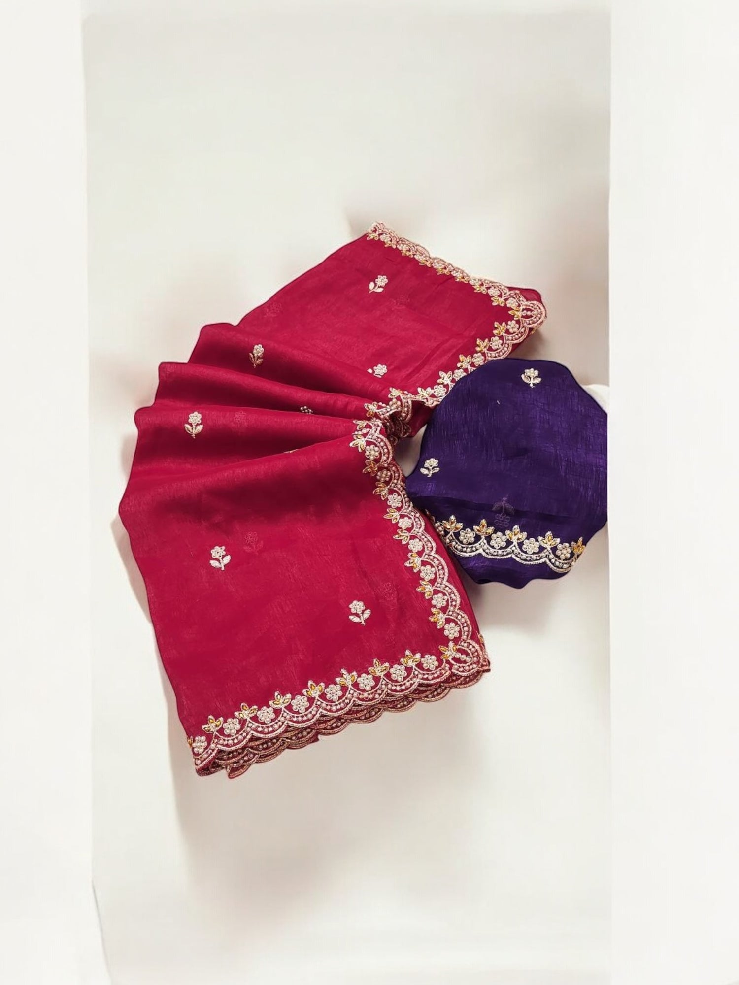 Traditional Saree – Ethnic Wear for Women- Ju06 - Saree Ghor Charlotte