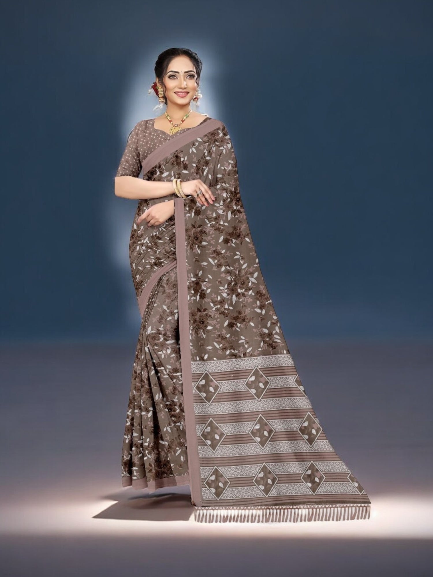 Traditional Saree – Ethnic Wear for Women- Ju10 - Saree Ghor Charlotte