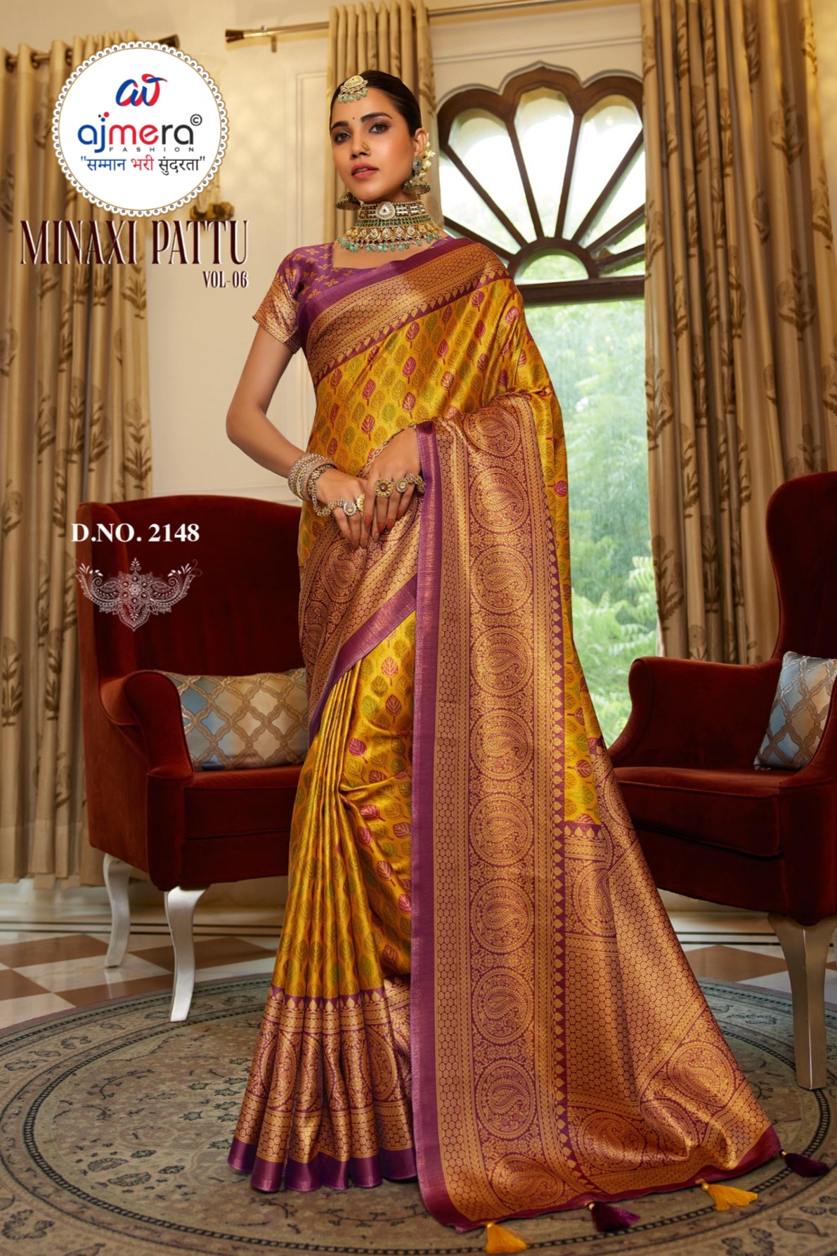 Traditional Saree – Ethnic Wear for Women- Ju11 - Saree Ghor Charlotte