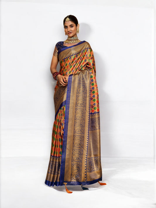 Traditional Saree – Ethnic Wear for Women- Ju18 - Saree Ghor Charlotte