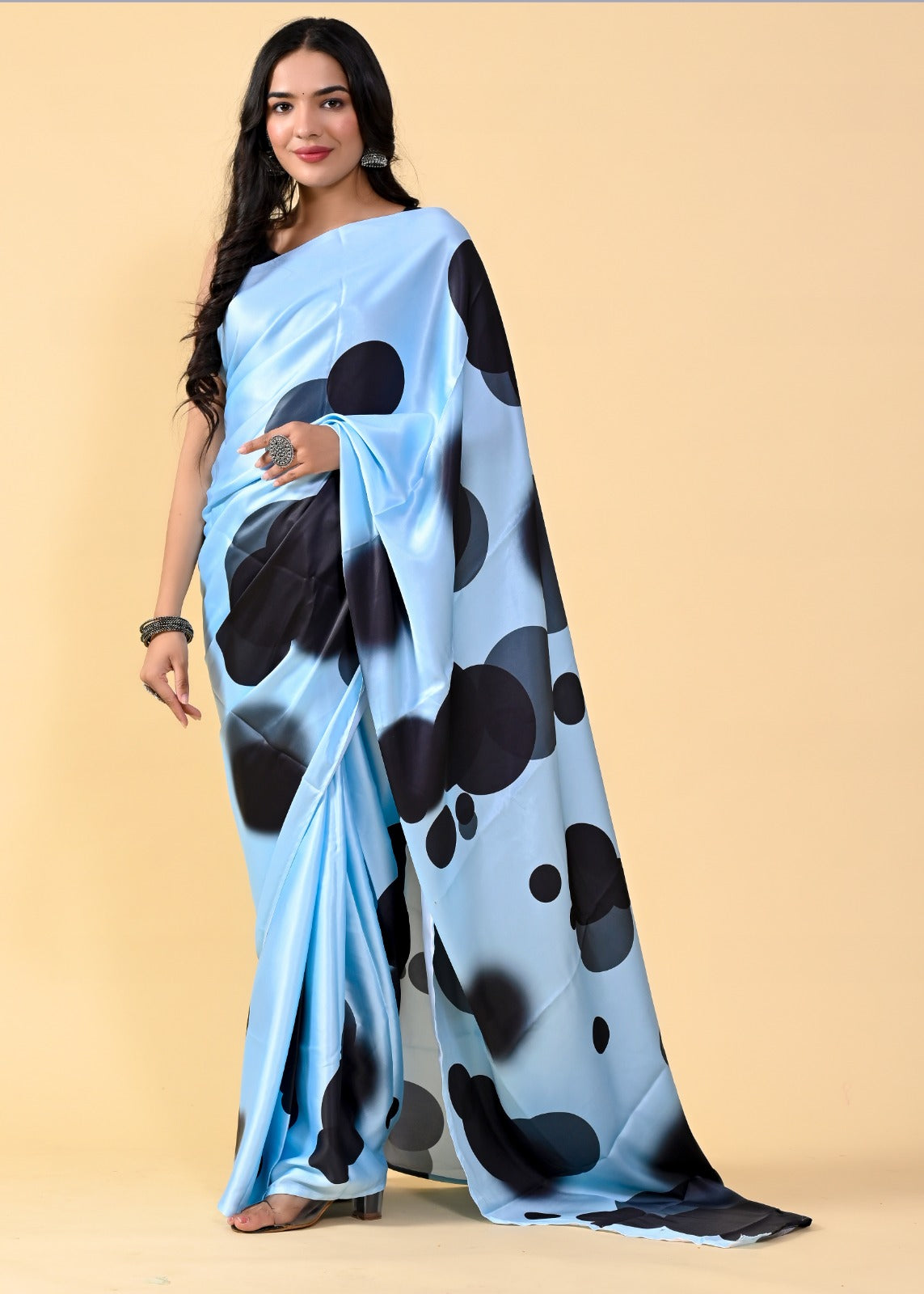 Traditional Silk Saree , Cultural Wear for Women, 07 - Saree Ghor Charlotte