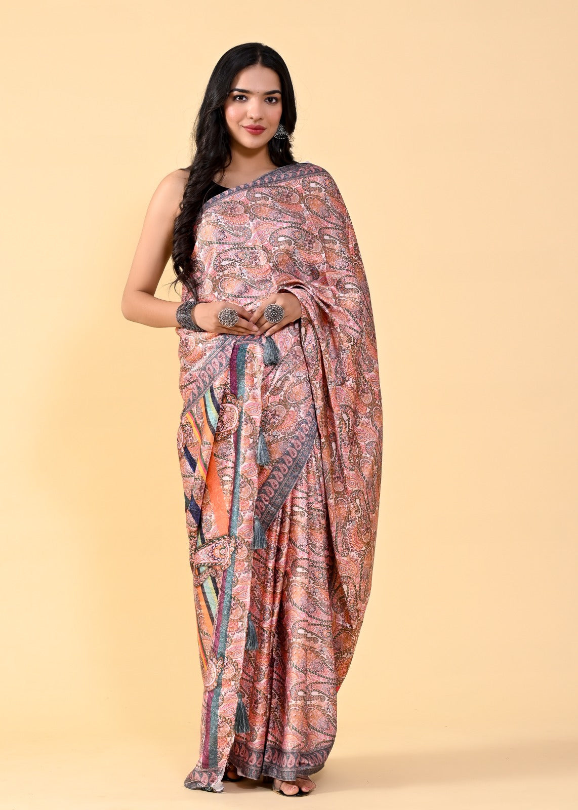 Traditional Silk Saree , Cultural Wear for Women - Saree Ghor Charlotte