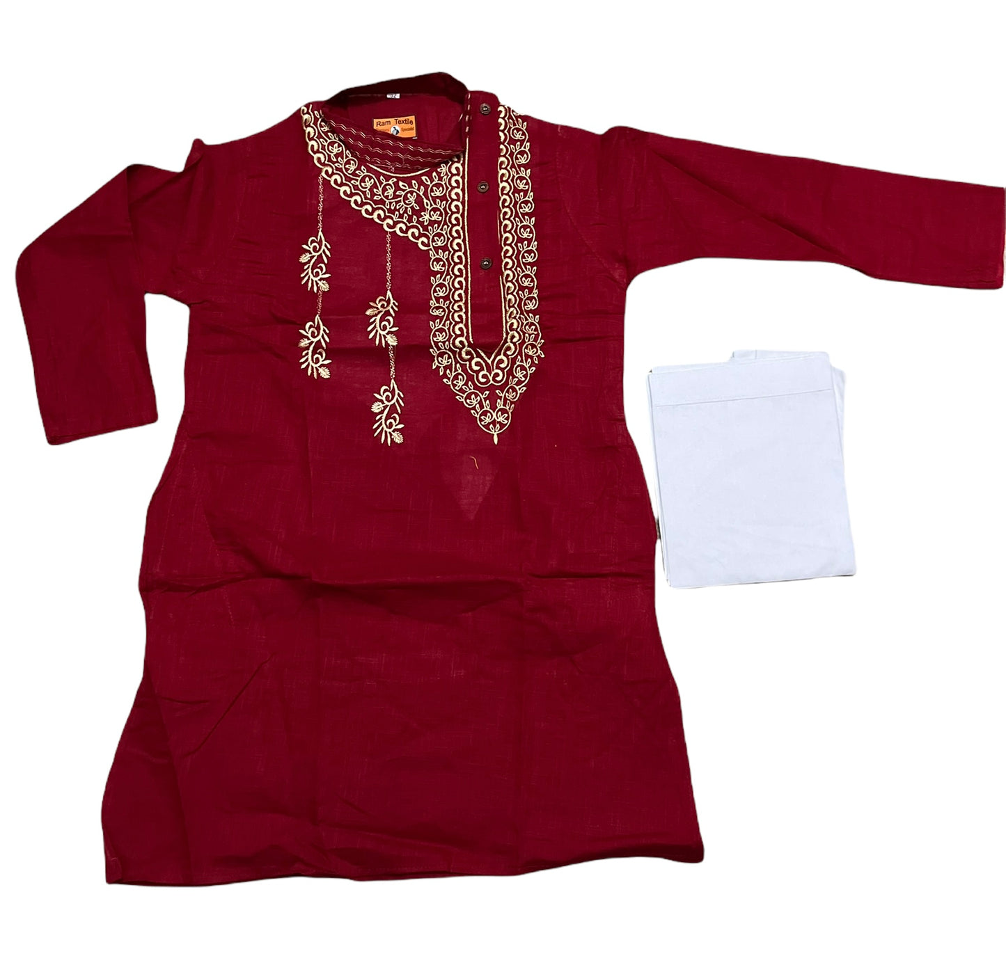 Red Great Value Boys Kurta Pajama: Stylish and Affordable Traditional Attire