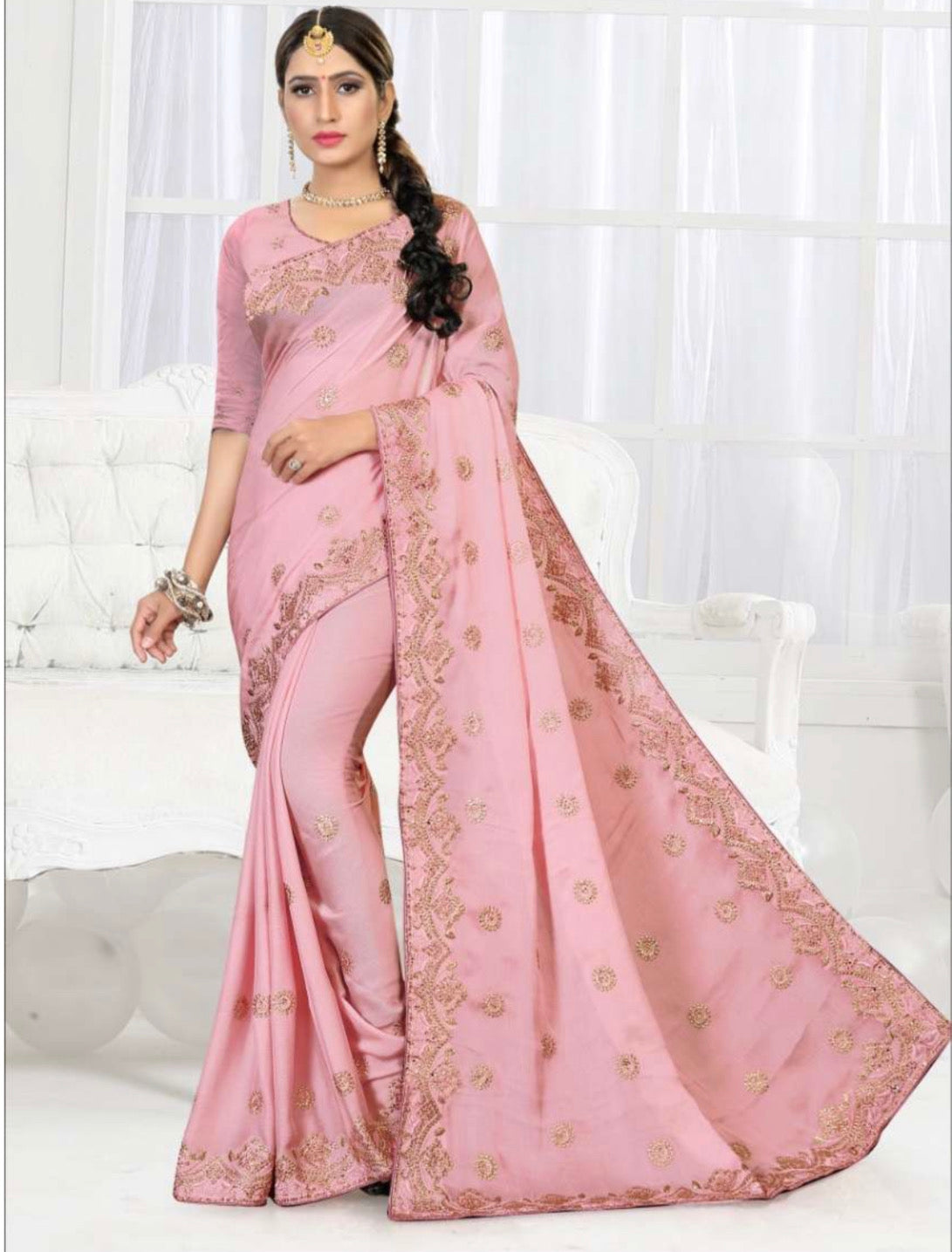 Affordable Glamour: Great Value Saree for Style on a Budget