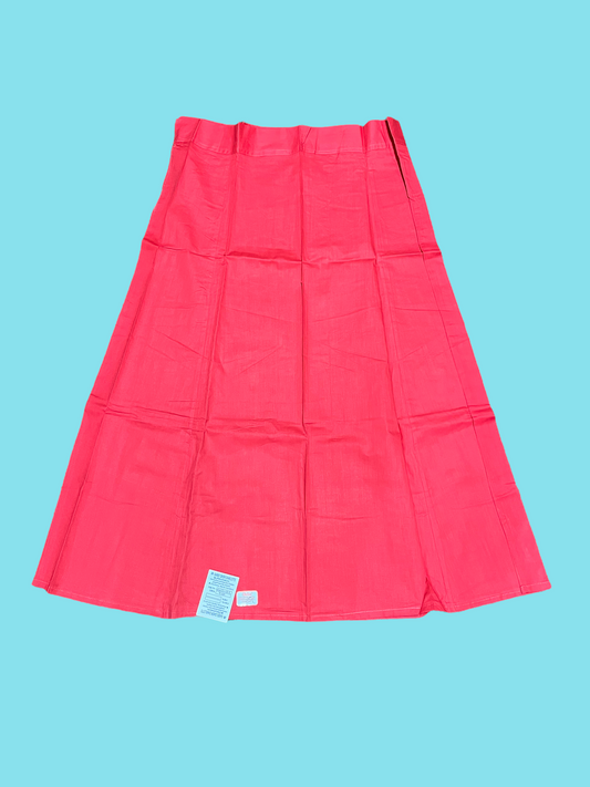Essential Plain Cotton Petticoat for Women -01