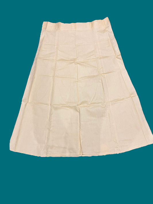 Essential Plain Cotton Petticoat for Women-14