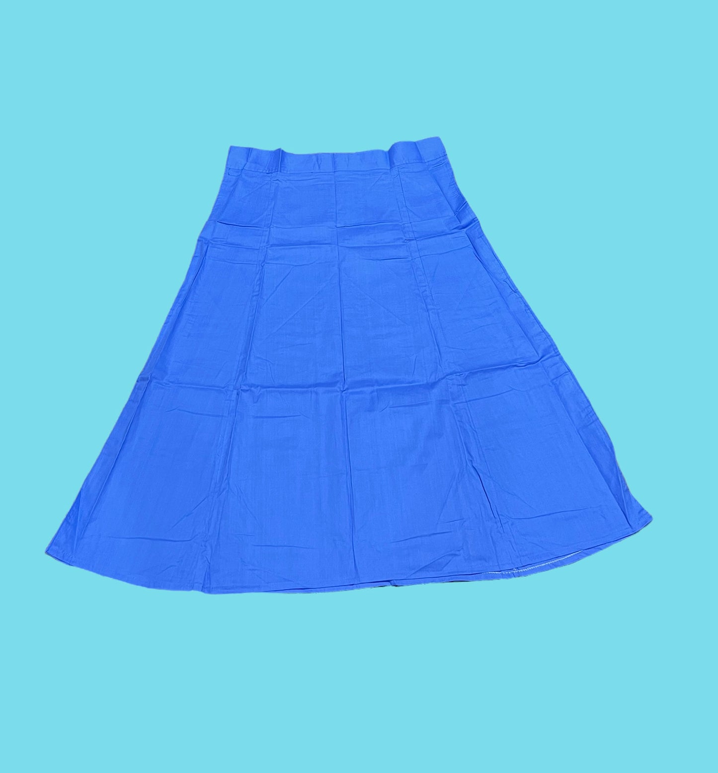 Essential Plain Cotton Petticoat for Women -19